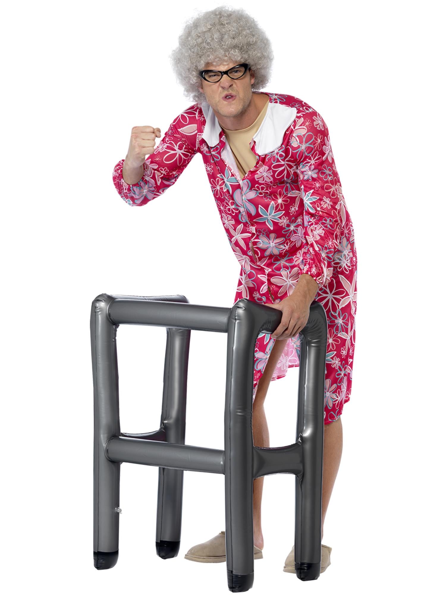 Inflatable Zimmer Frame, Silver