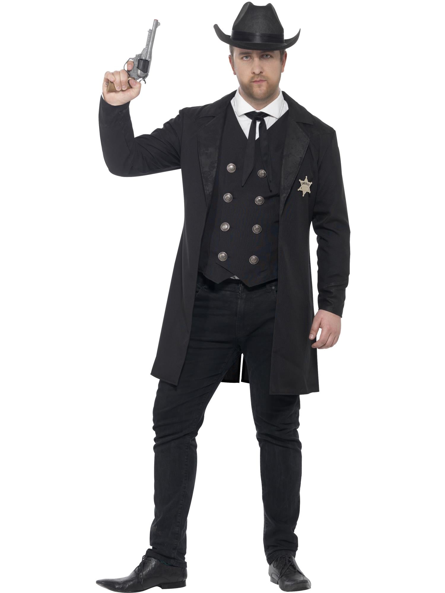 Curves Sheriff Costume, Black
