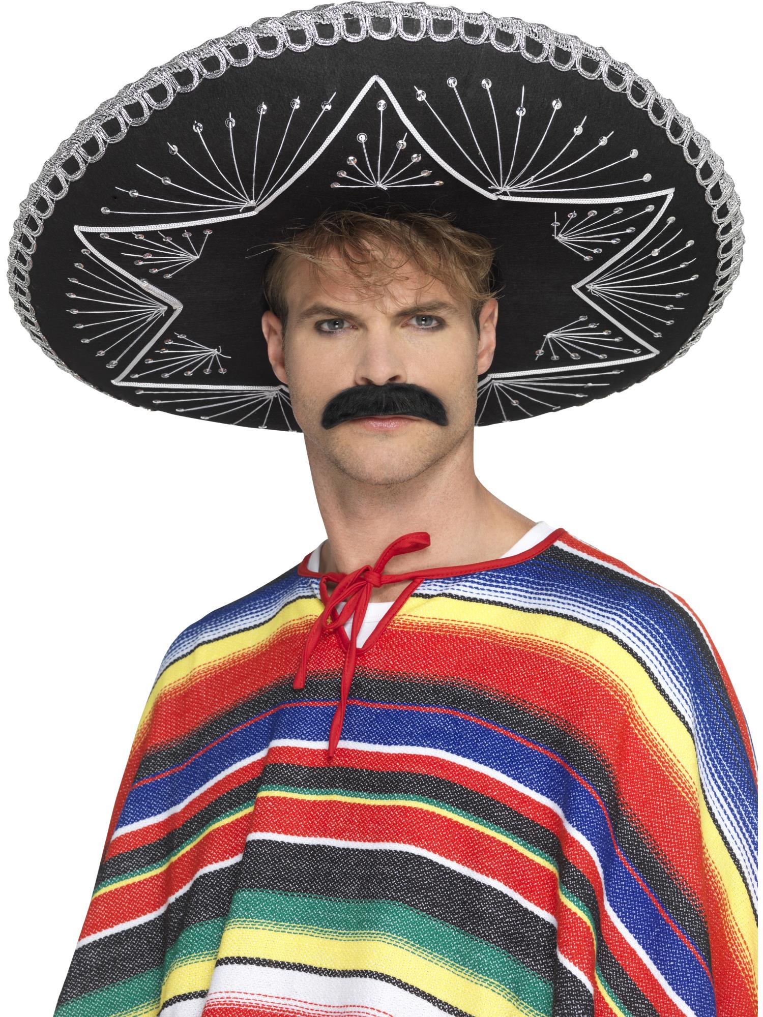 Deluxe Authentic Sombrero, Black