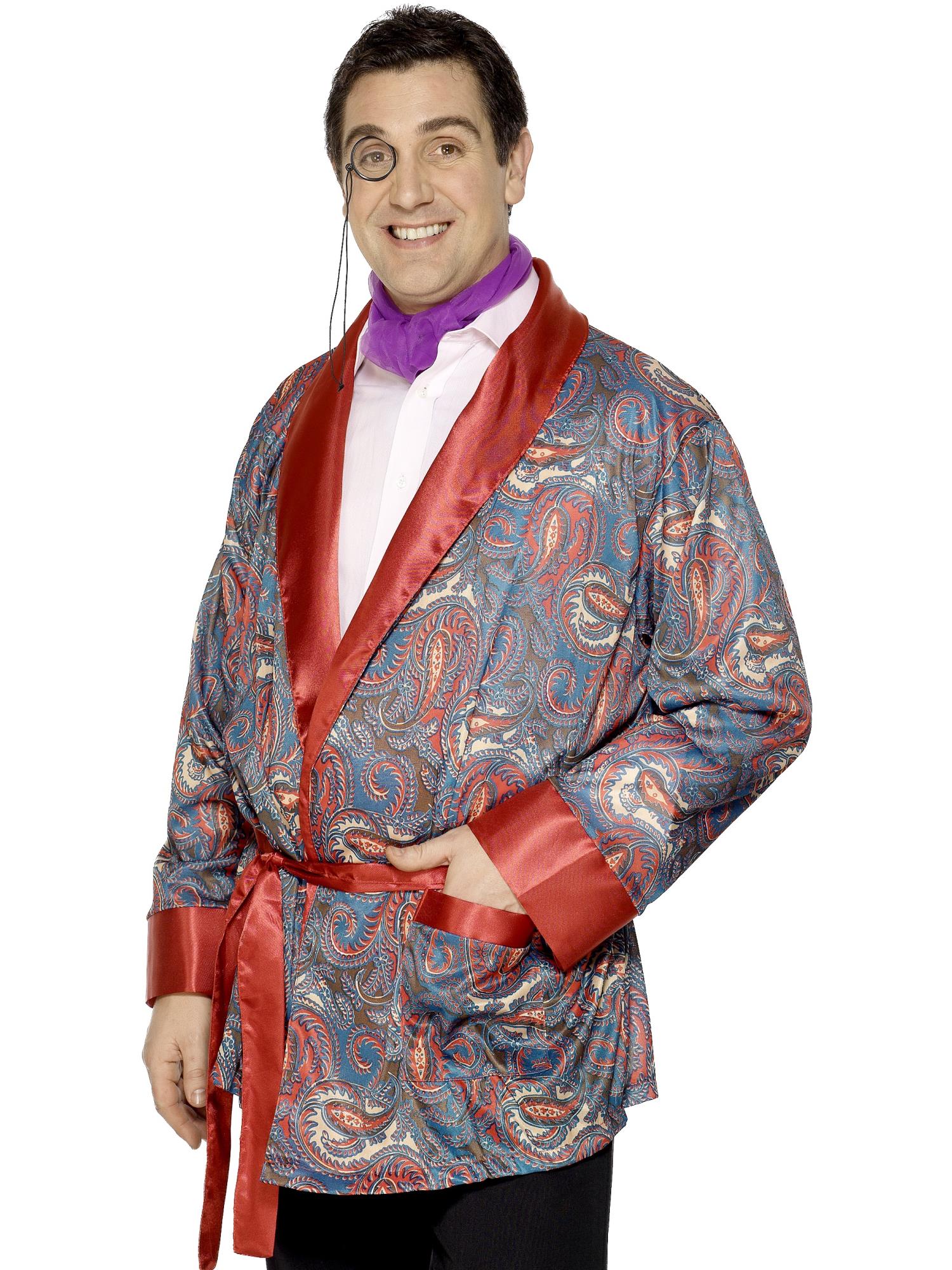 Smoking Jacket, Blue