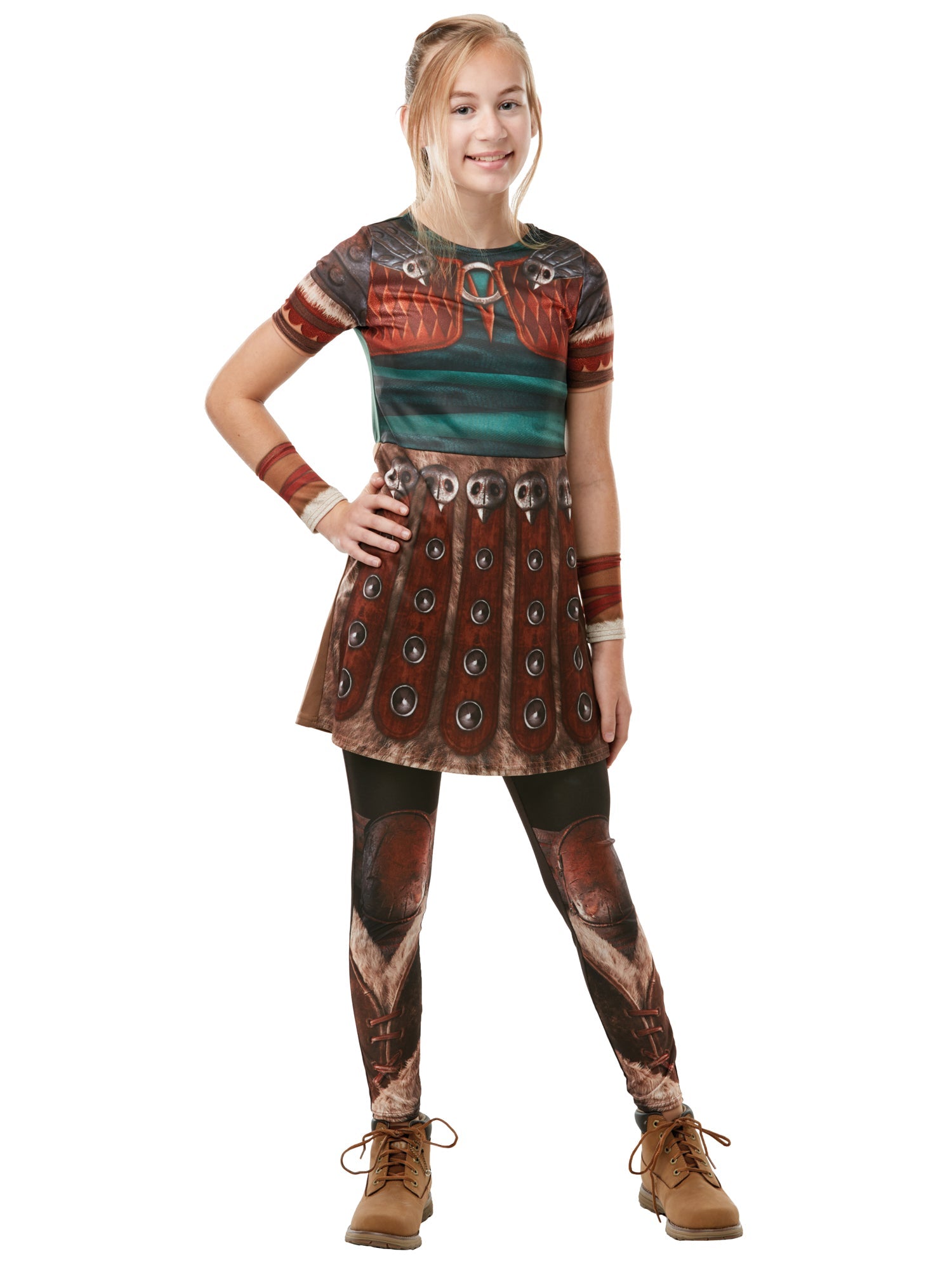 Astrid, How to Train Your Dragon: The Hidden World, How to Train Your Dragon: The Hidden World, Multi, Universal - HTTYD, Kids Costumes, Extra Large, Front