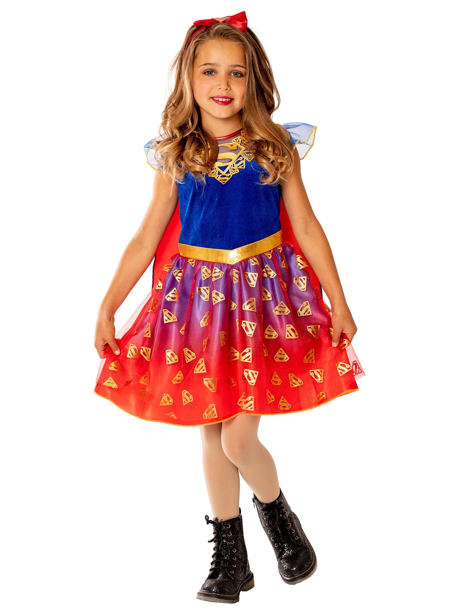 Supergirl, Multi, WB DC Comics, Kids Costumes, 3-4 years, Front