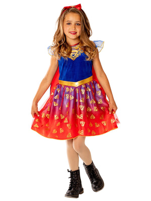 Supergirl, Multi, WB DC Comics, Kids Costumes, 3-4 years, Side