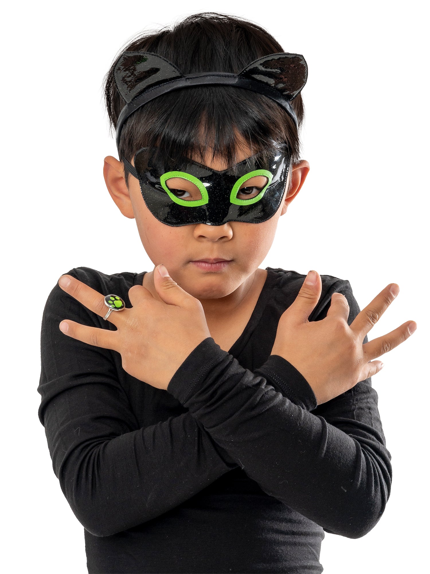Cat Noir, Black, Miraculous, Accessories, One Size, Front