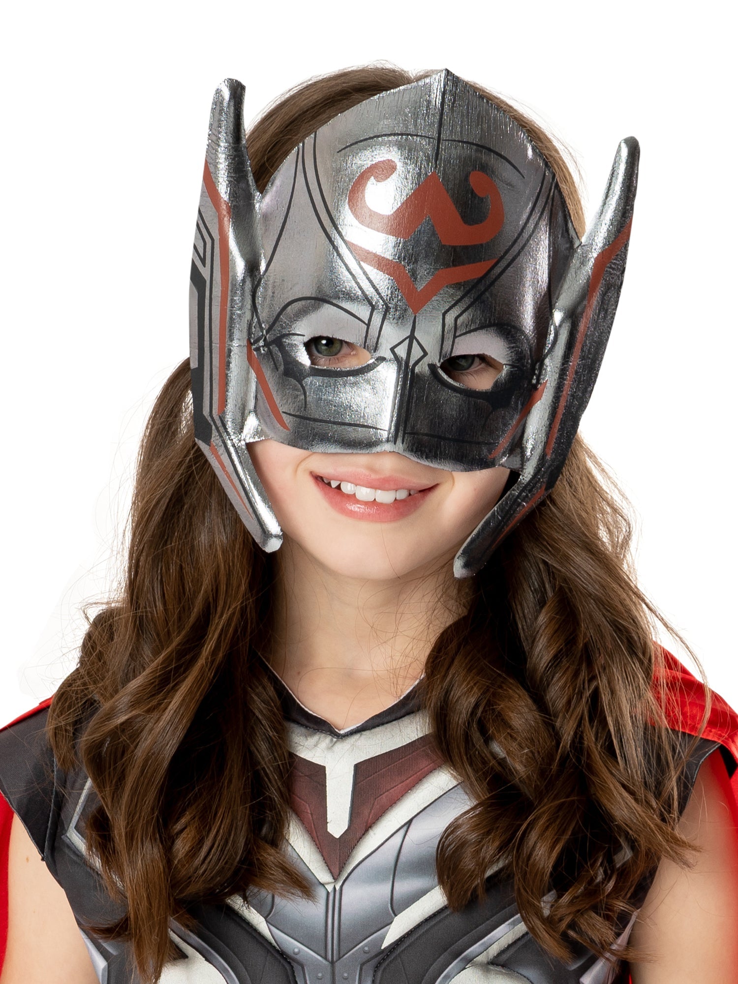 Thor, Avengers, Silver, Disney - Marvel, Masks, One Size, Front
