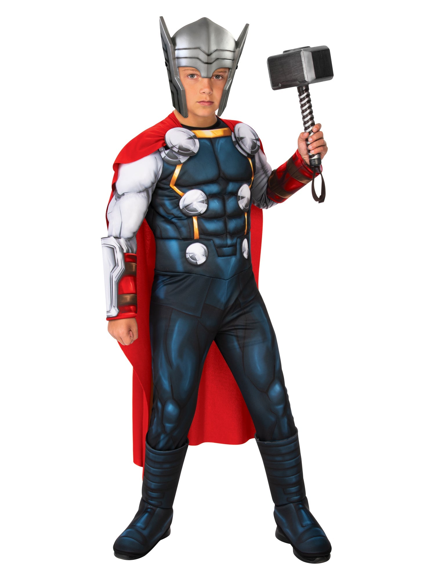 Thor, Avengers, Avengers, Avengers, multi-colored, Disney - Marvel, Kids Costumes, M, Front