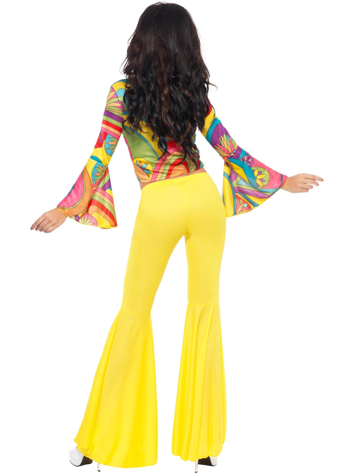 70s Groovy Babe Costume, Yellow