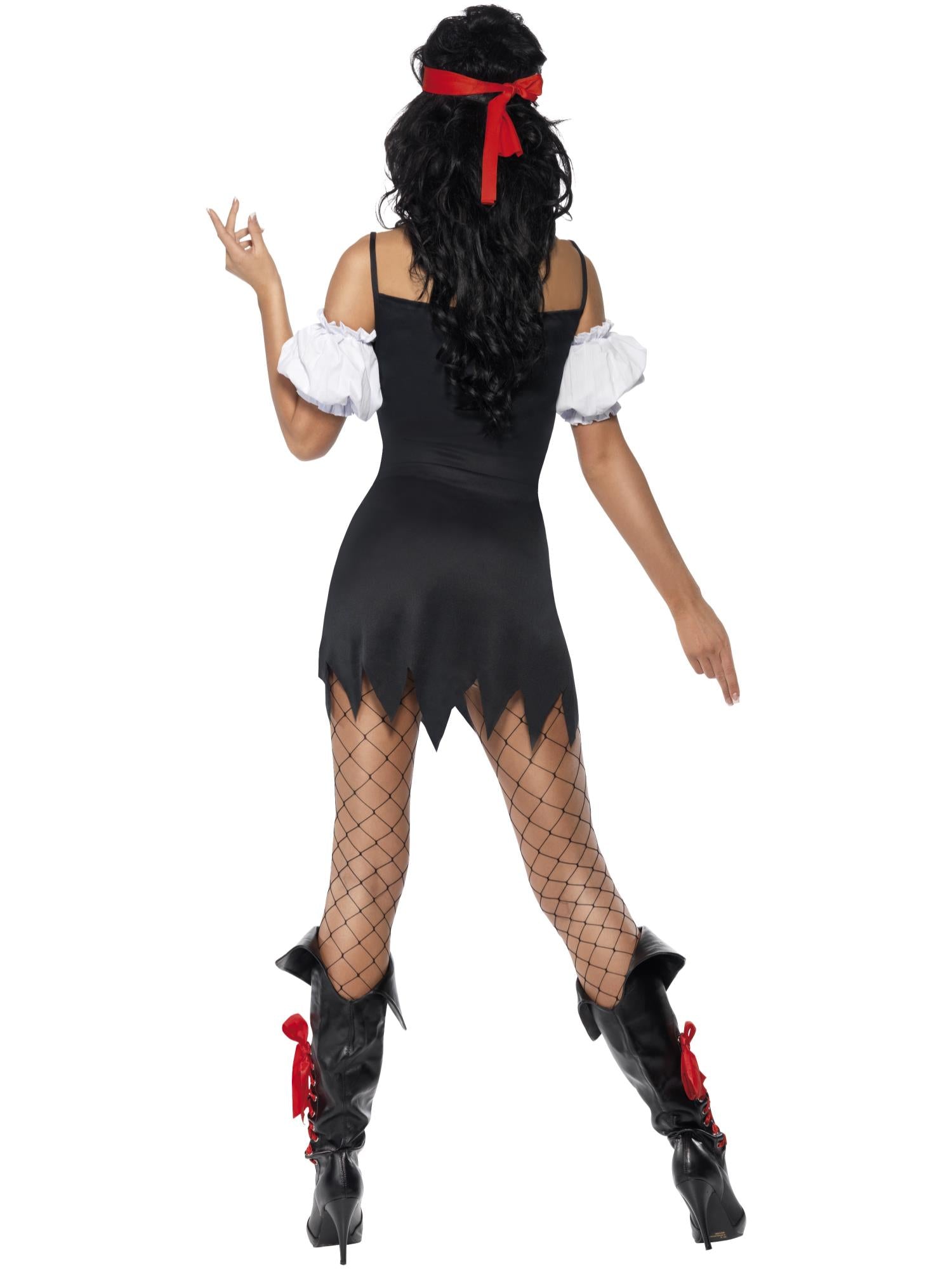Pirate Costume, Red & White