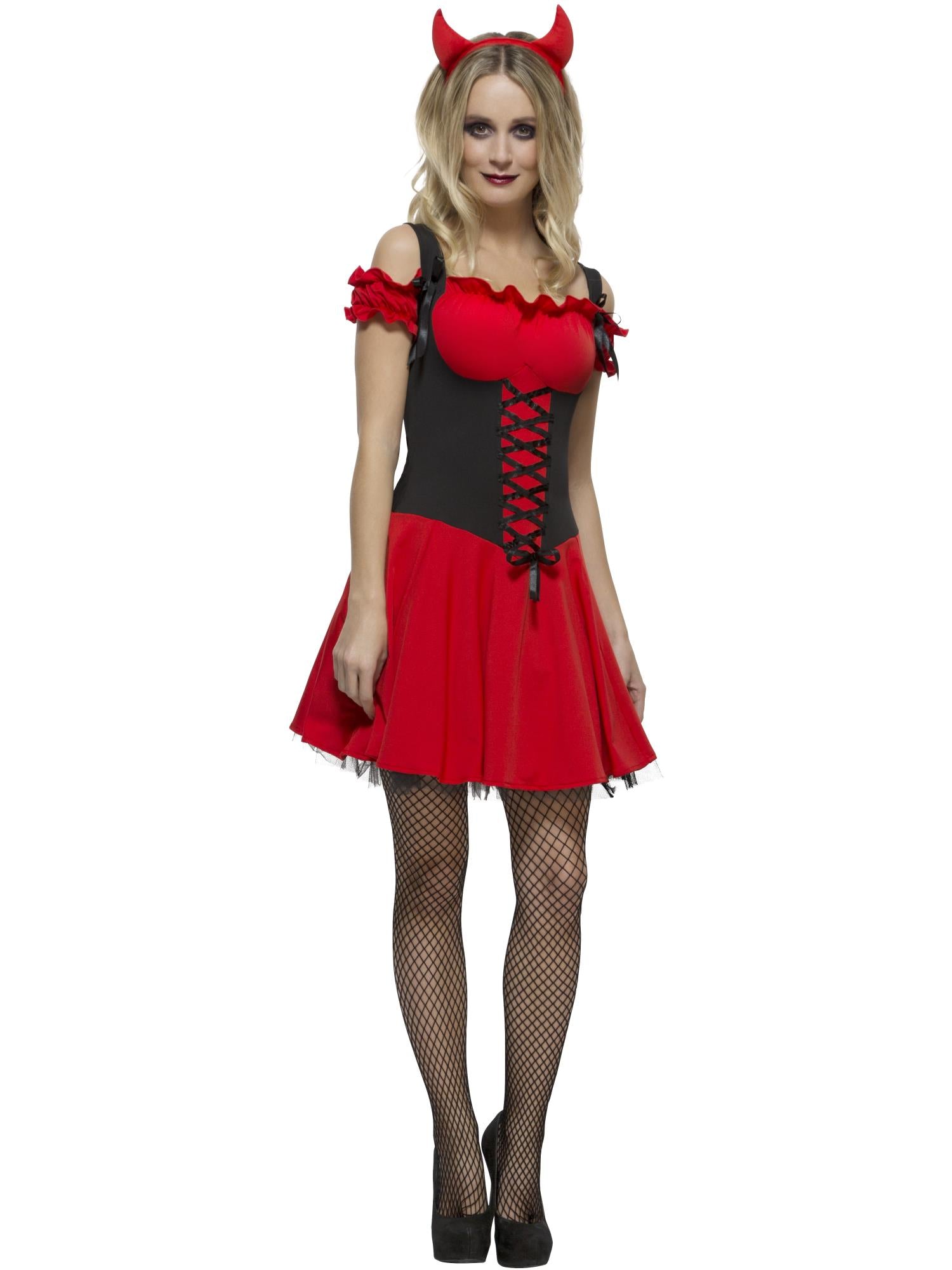 Fever Wicked Devil Costume, Red