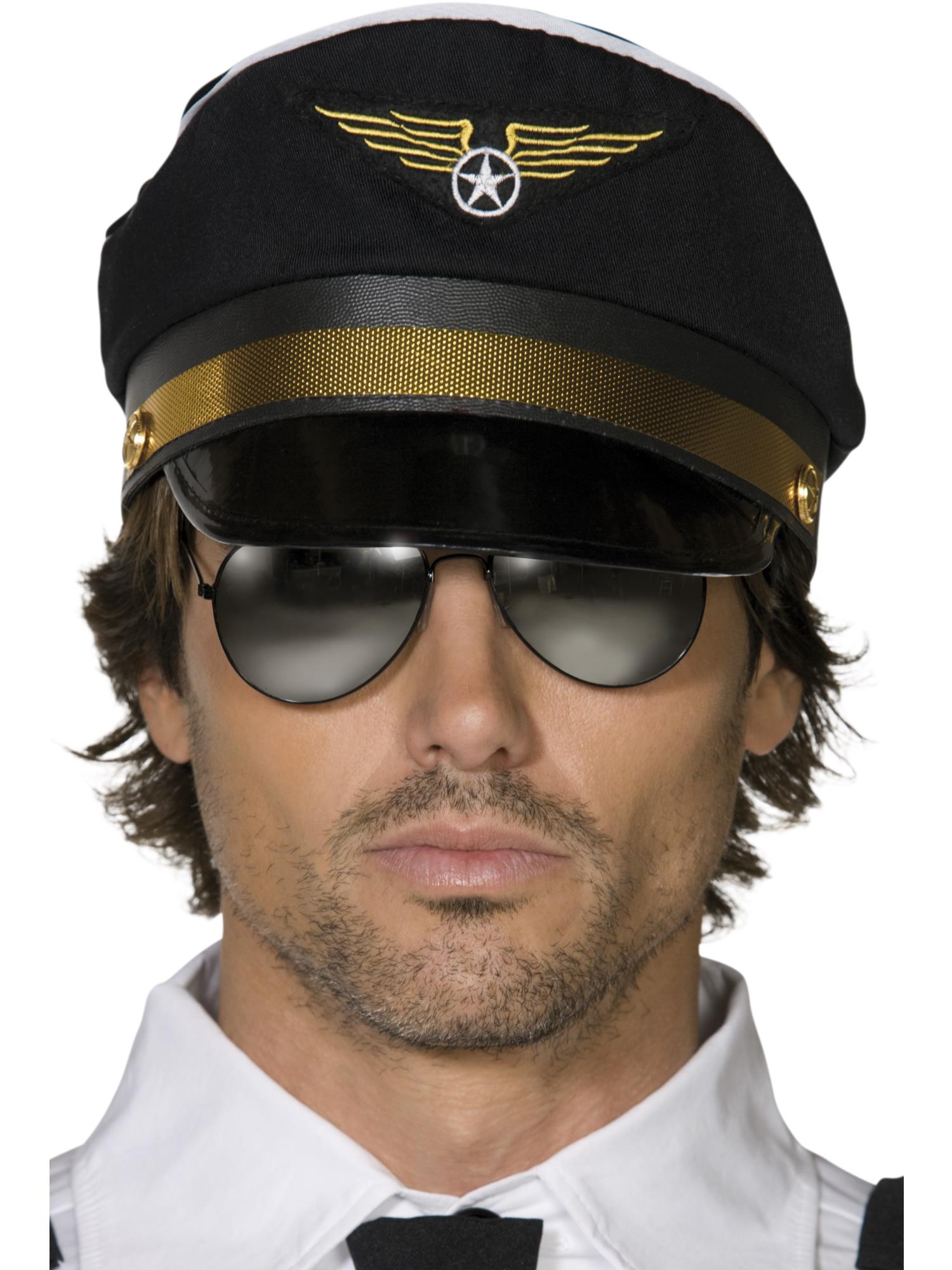 Pilots Cap, Black