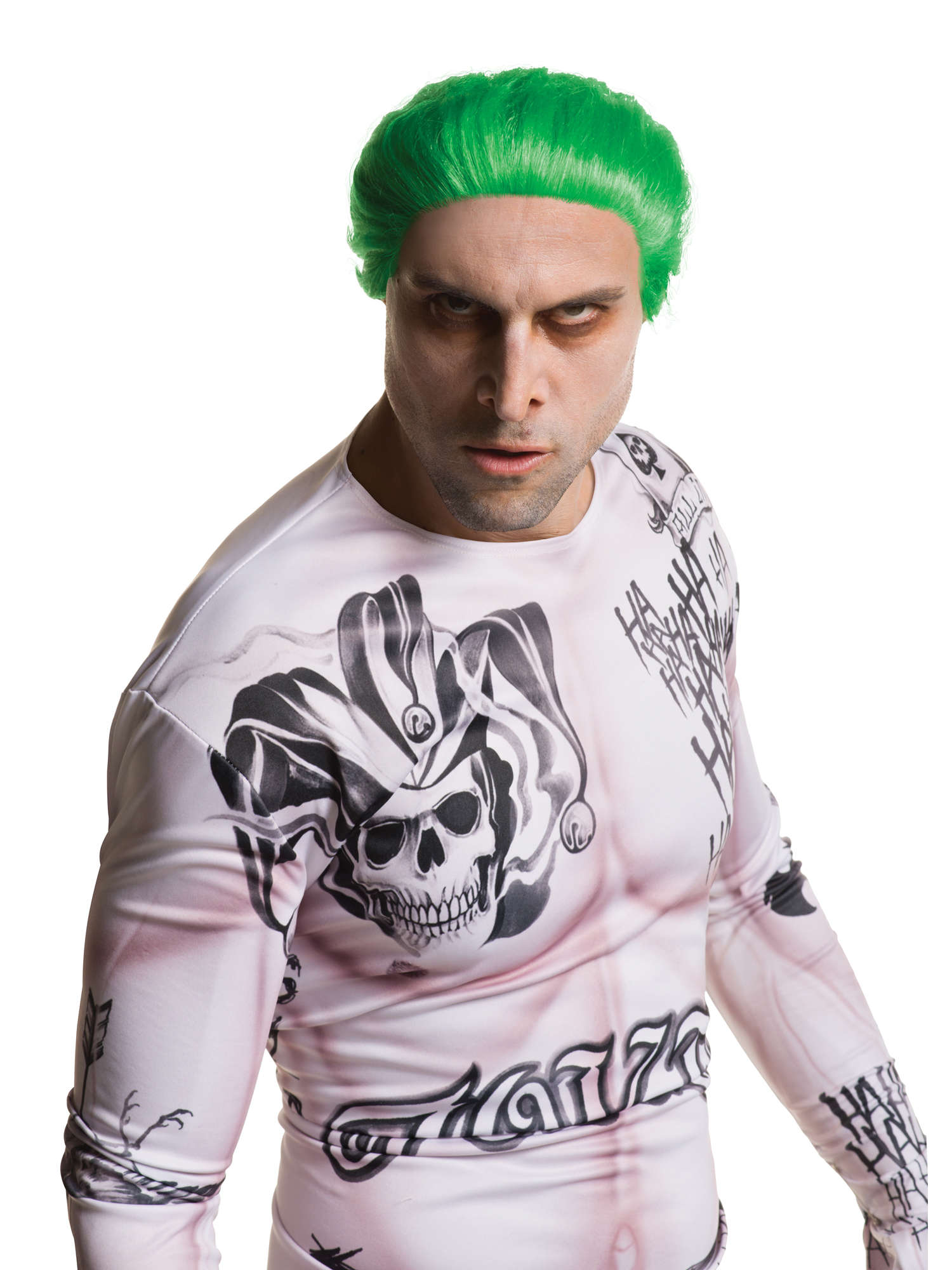 The Joker, Suicide Squad, Suicide Squad, Suicide Squad, Multi, WB DC Comics, Wigs, One Size, Front