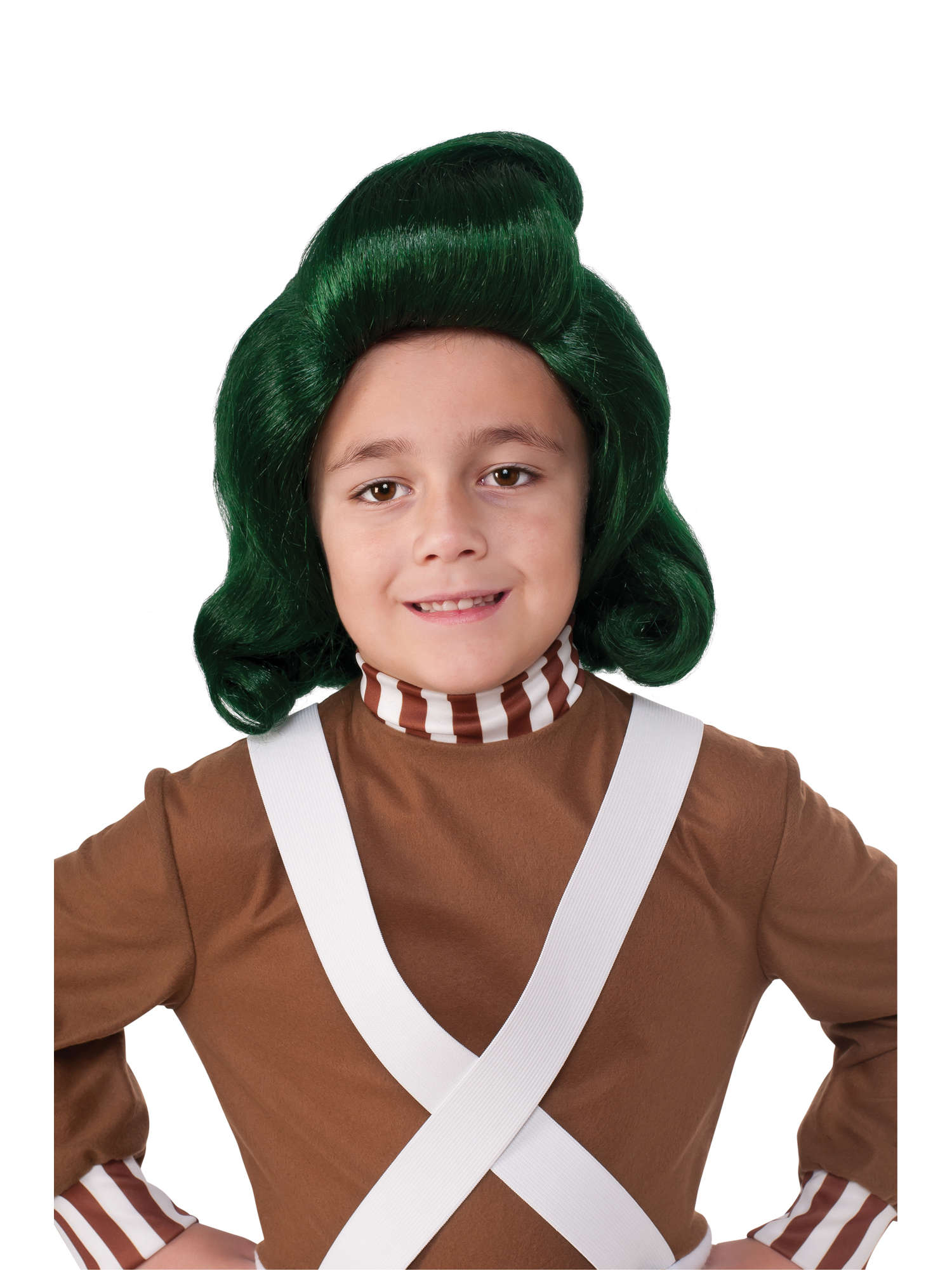 Oompa Loompa, Multi, Charlie And The Chocolate Factory, Wigs, Child, Front