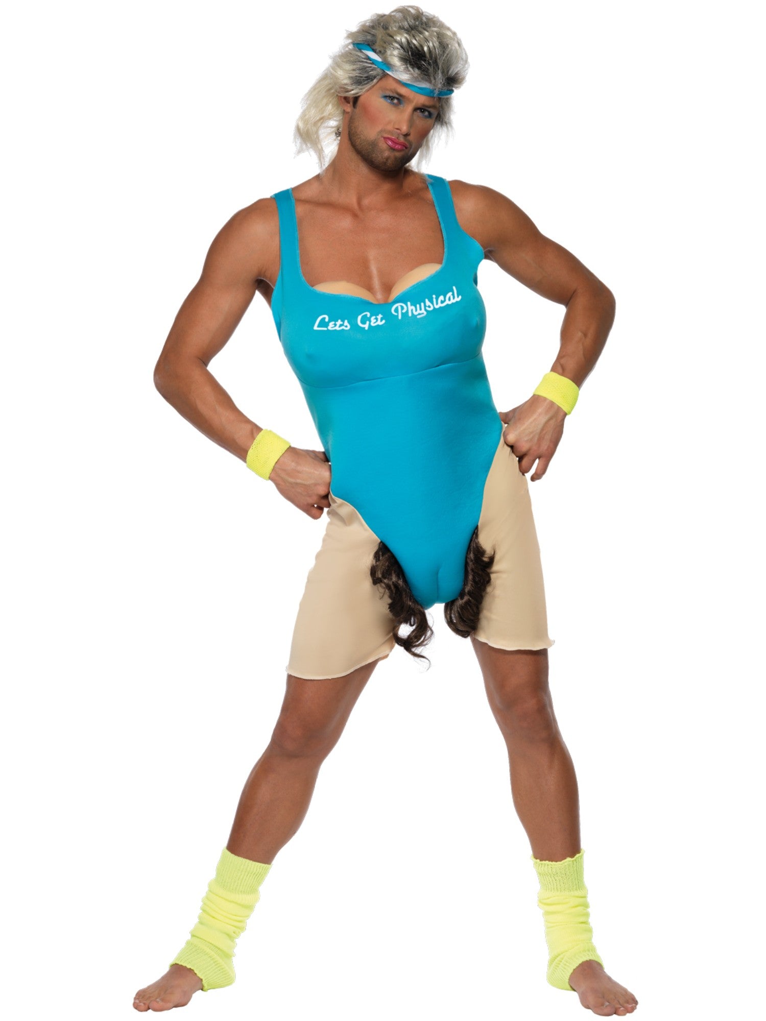 Lets Get Physical, Work Out Costume, Blue