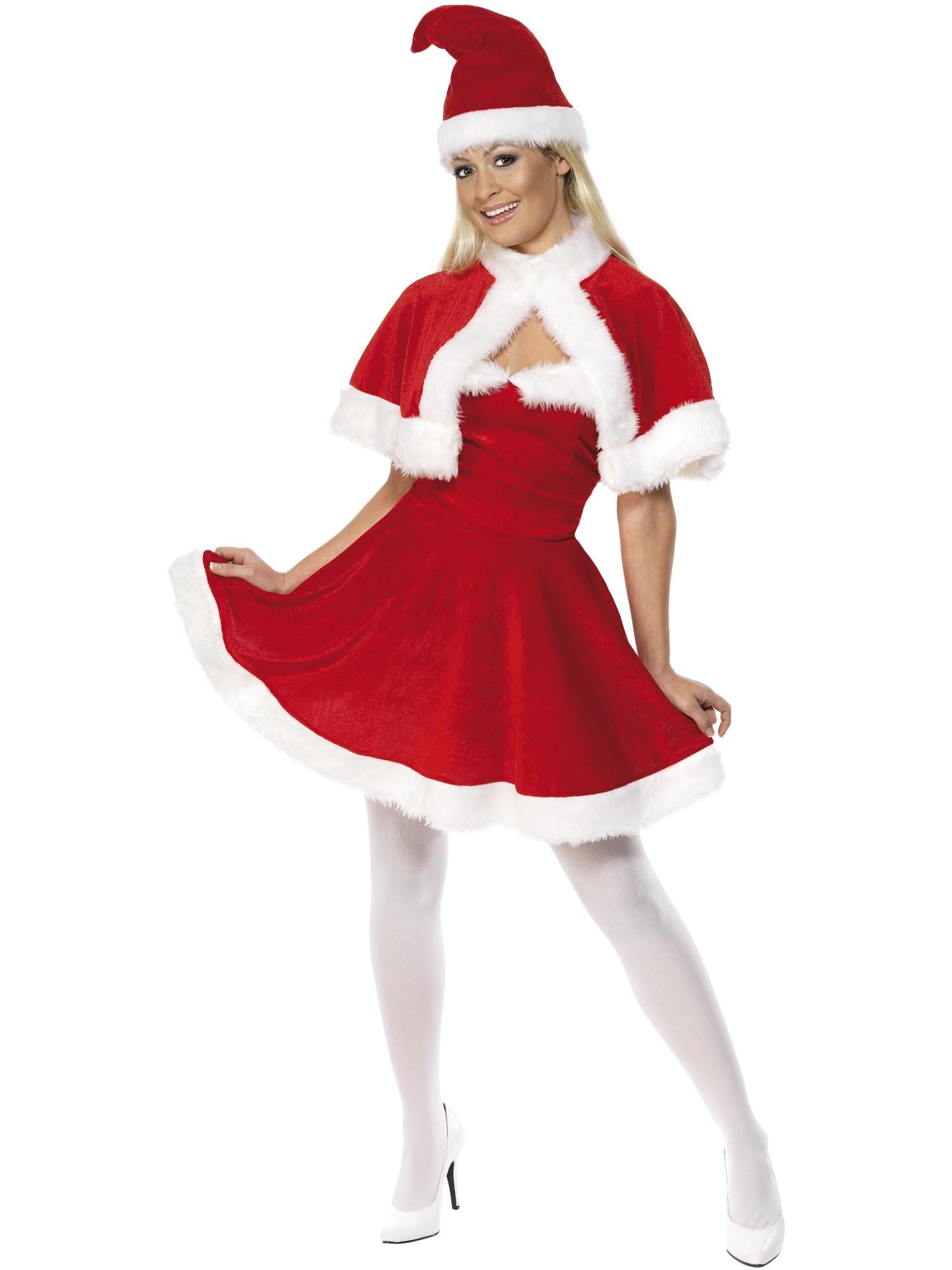 Miss Santa Costume, Red