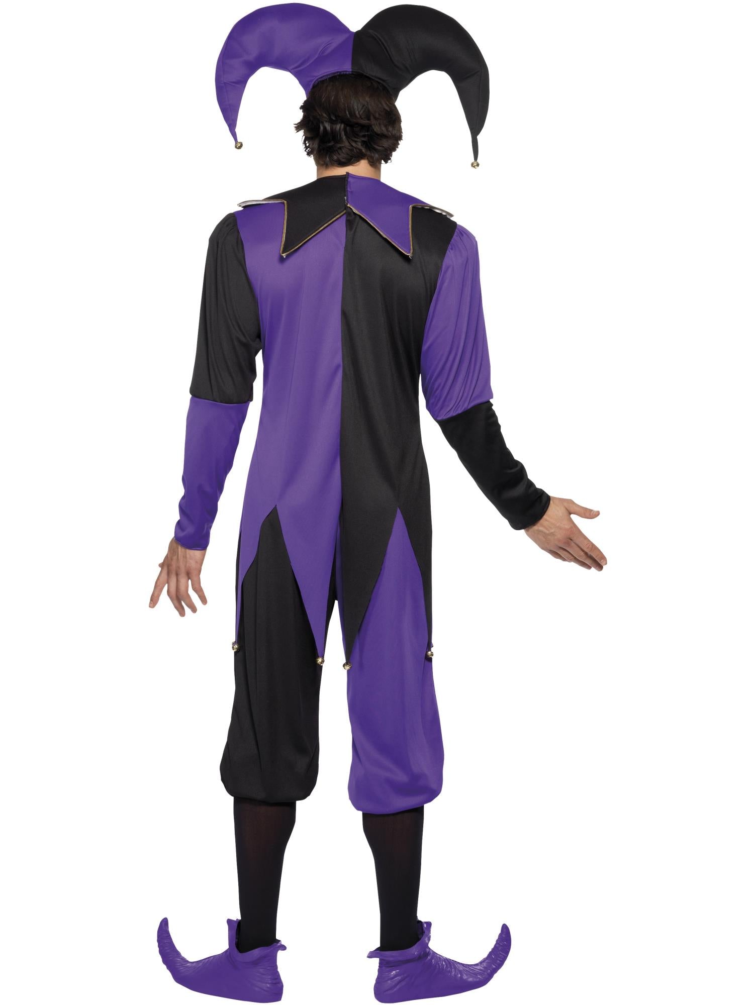 Medieval Jester Costume, Purple