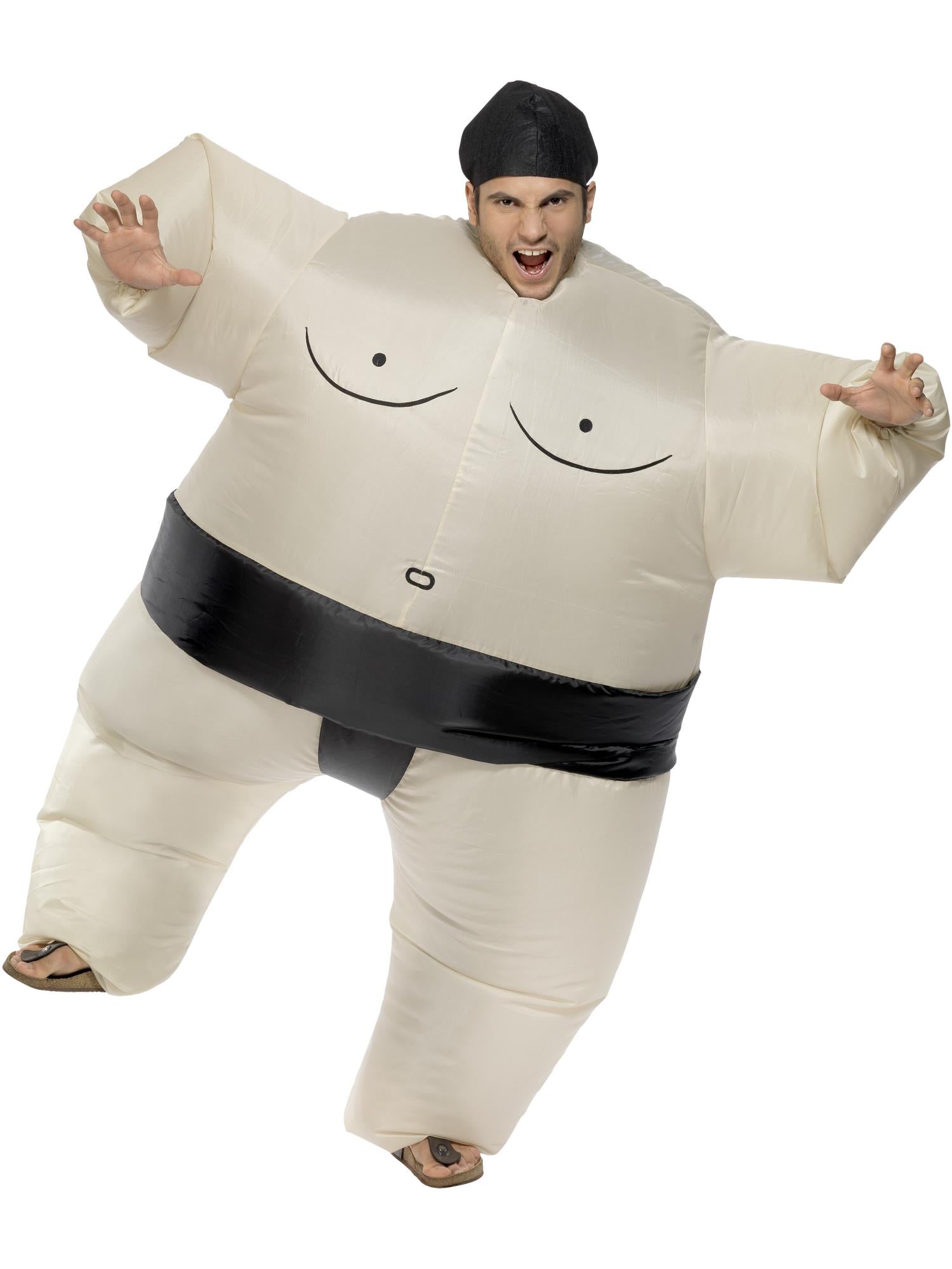 Sumo Wrestler Costume, White