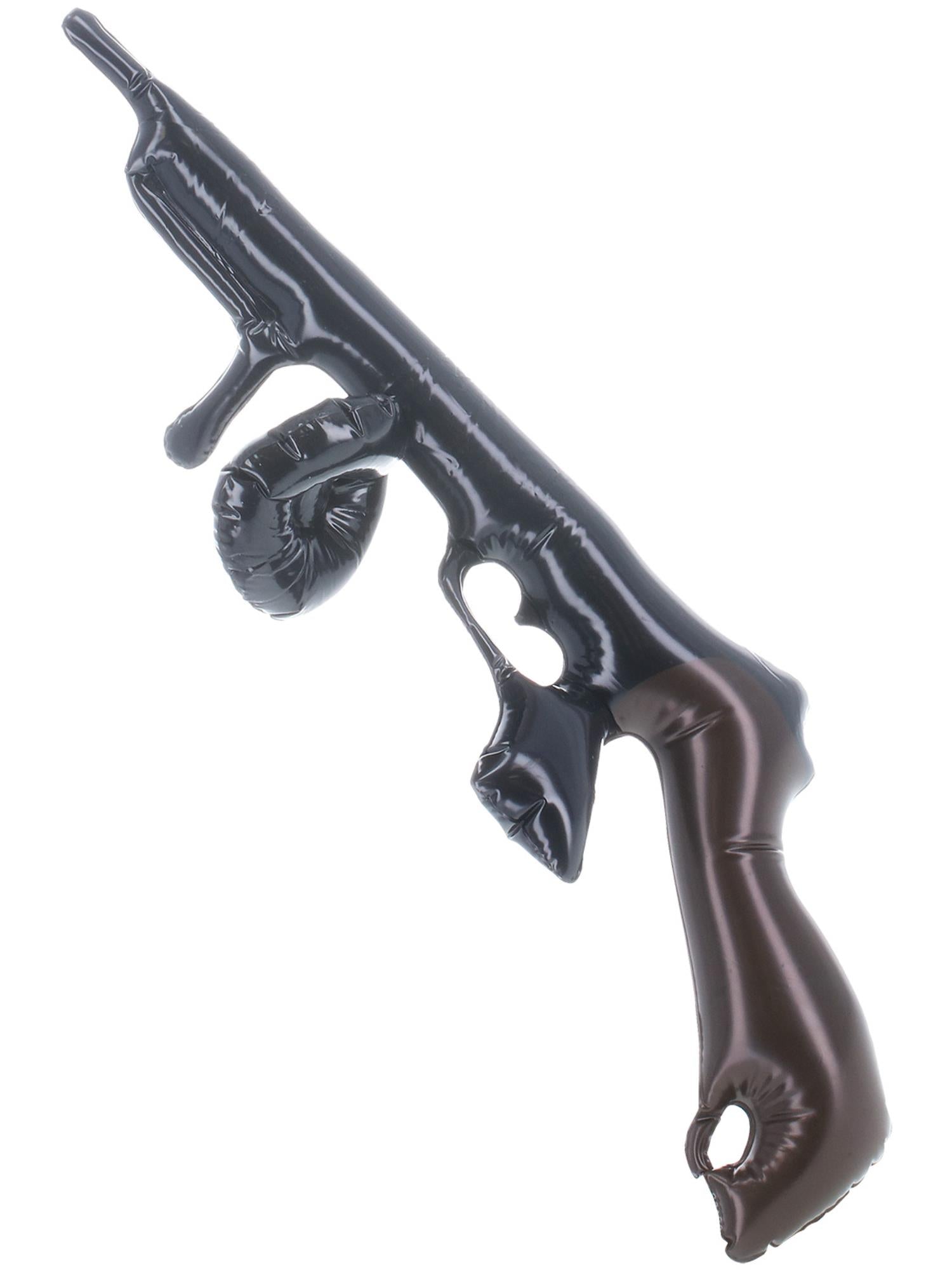 Inflatable Tommy Gun, Black