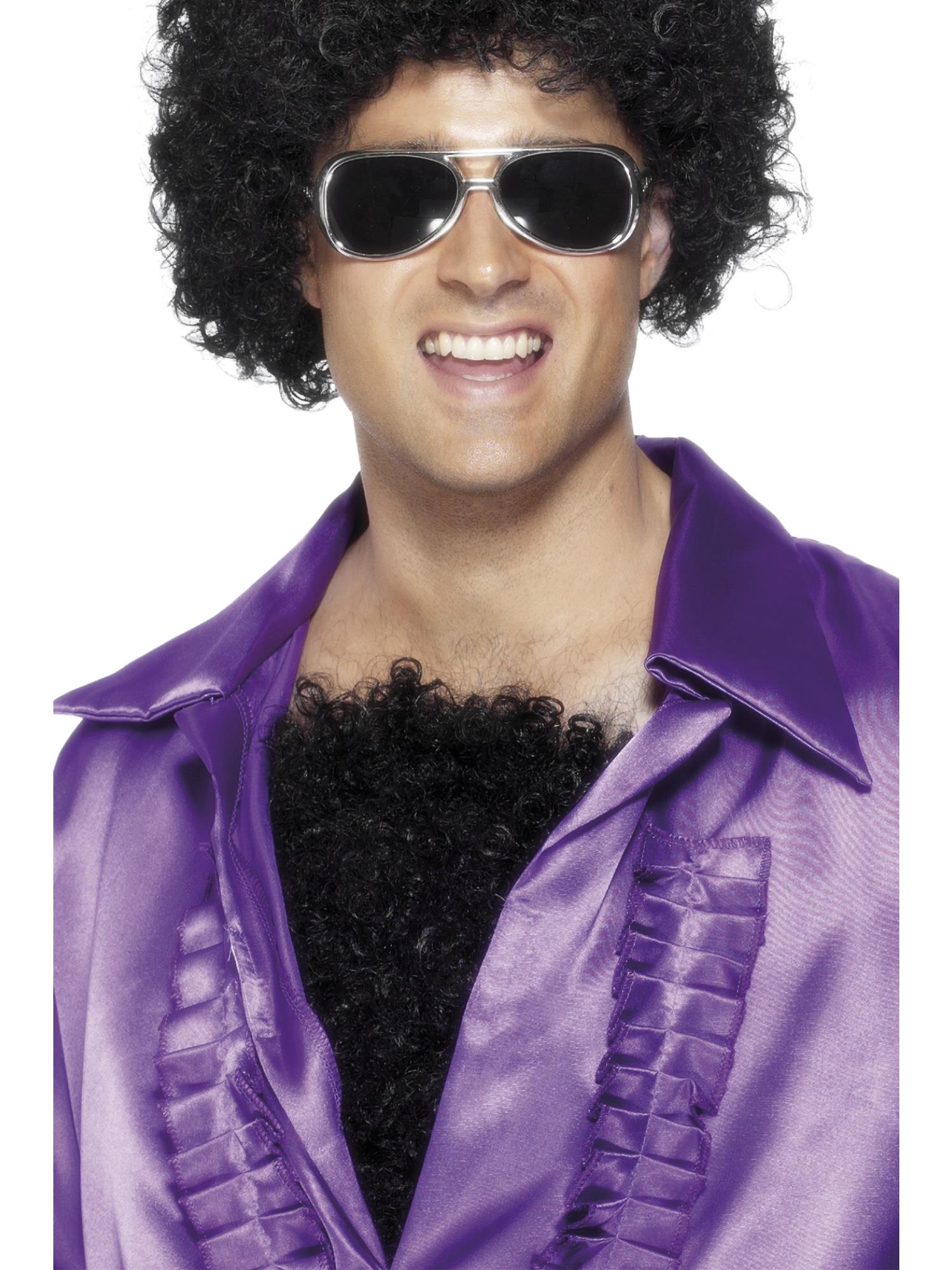 Deluxe Hairy Chest, Black