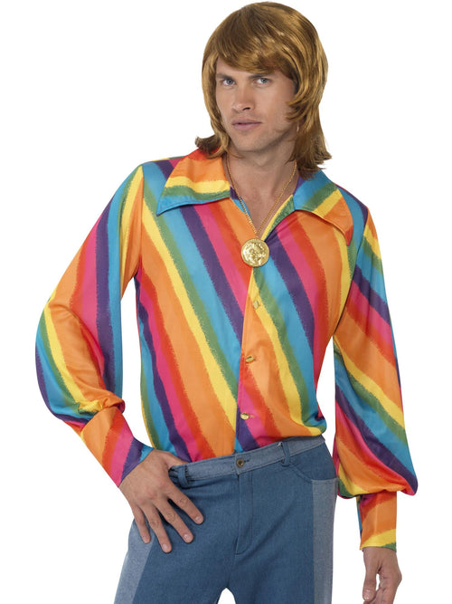 70s Colour Shirt, Rainbow