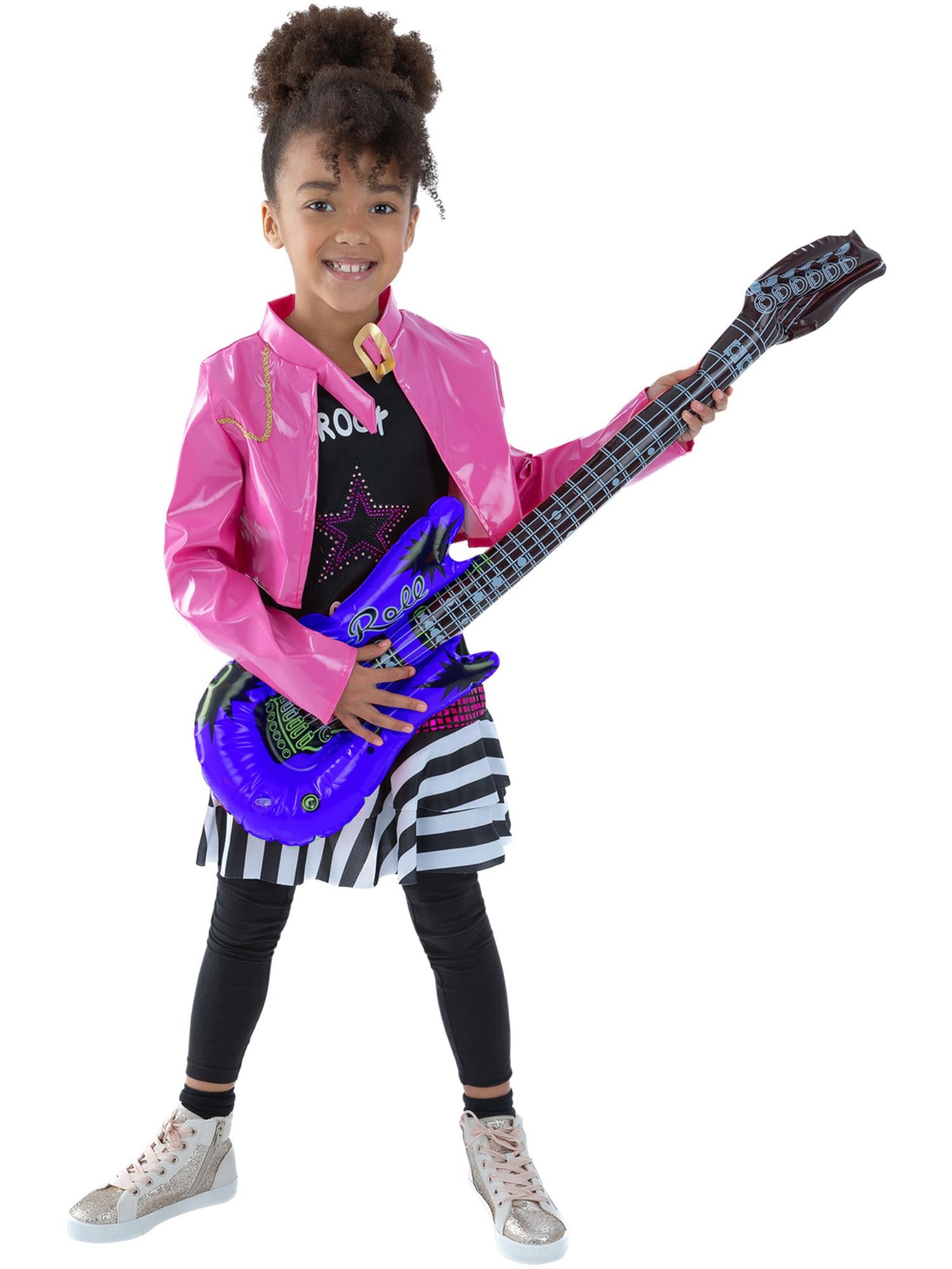 Rockstar Glam Costume, Black