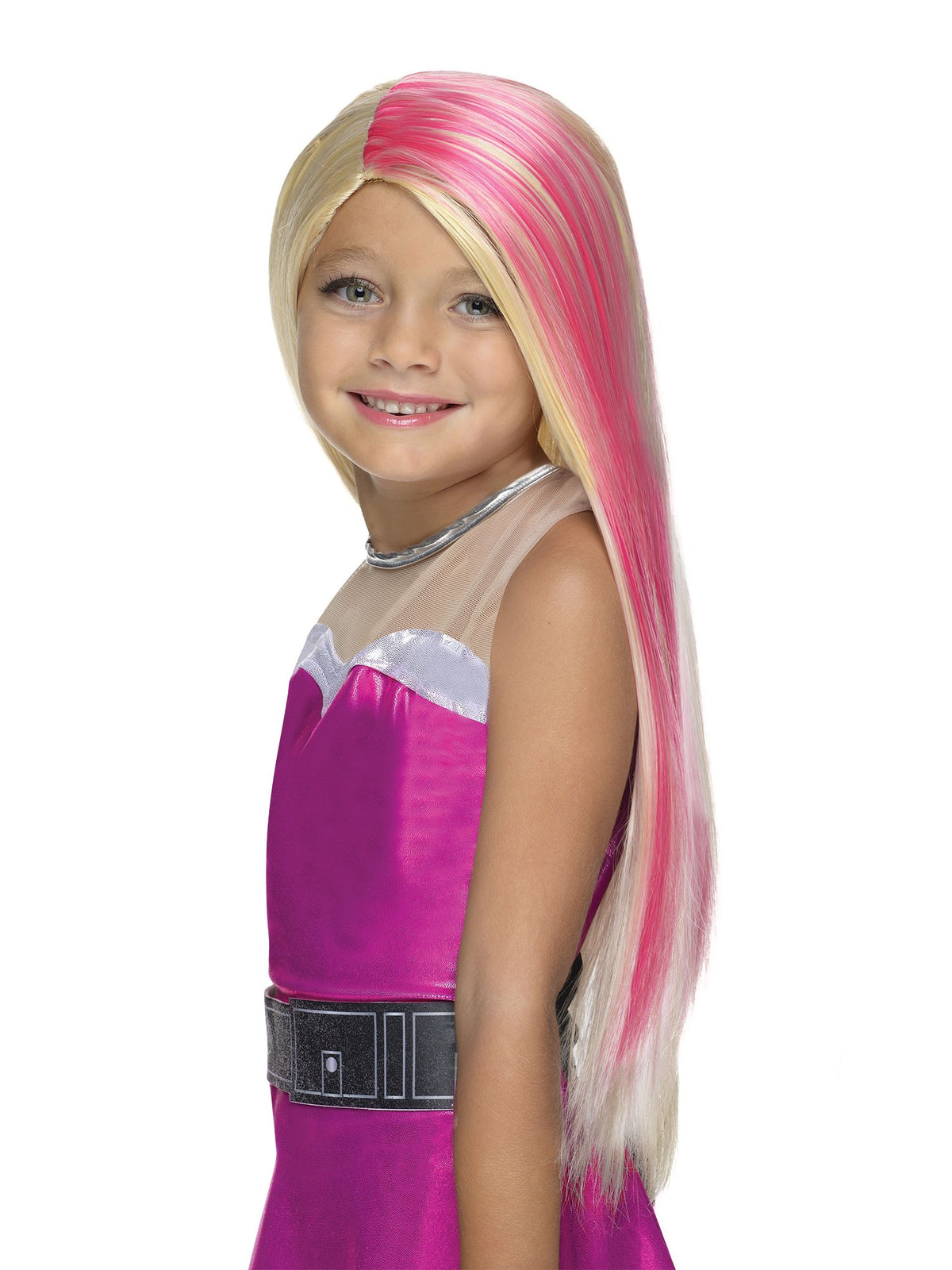 Barbie Pink Sparkle Wig
