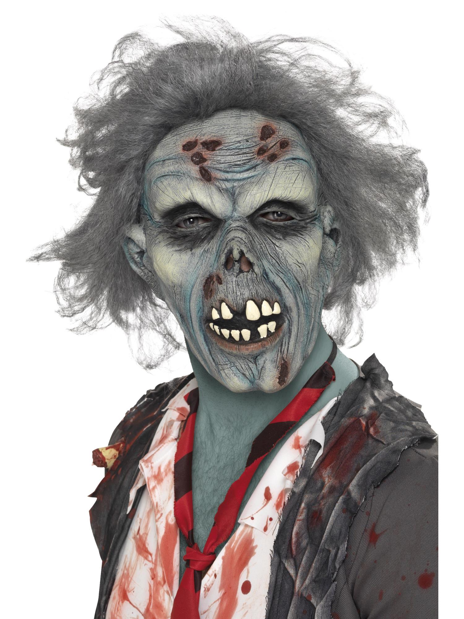 Decaying Zombie Mask, Grey