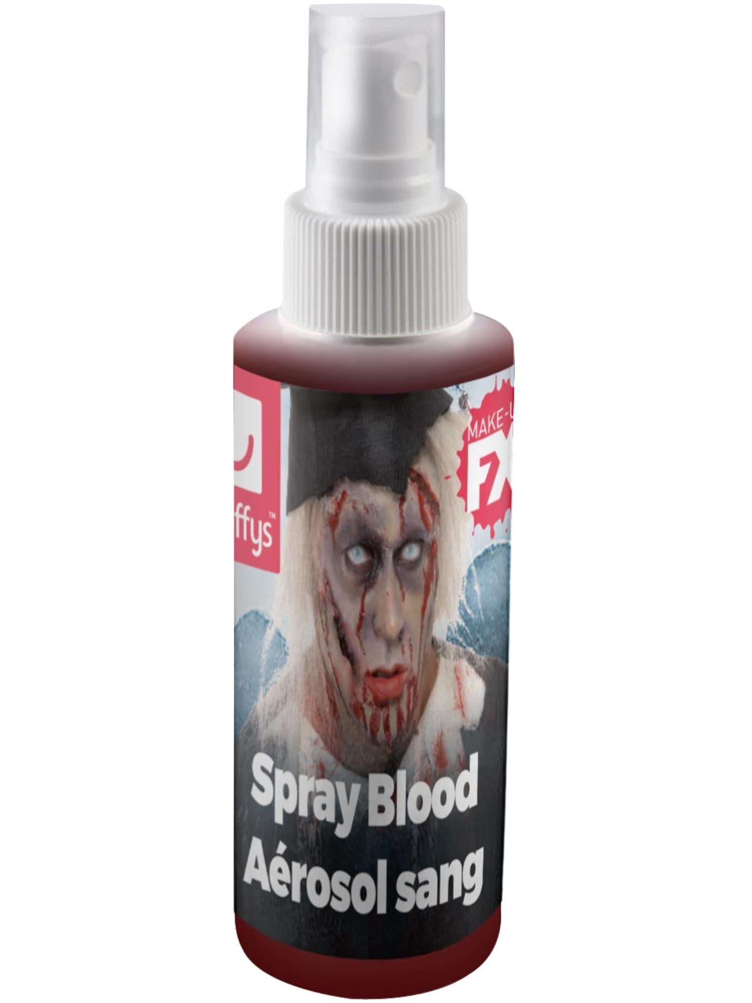 Smiffys Make-Up FX, Spray Blood, Red