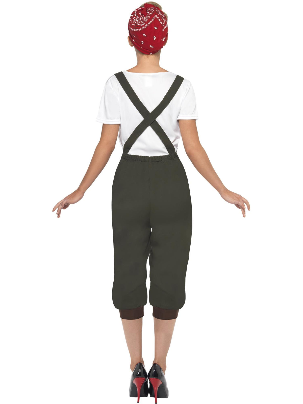 WW2 Land Girl Costume, Green