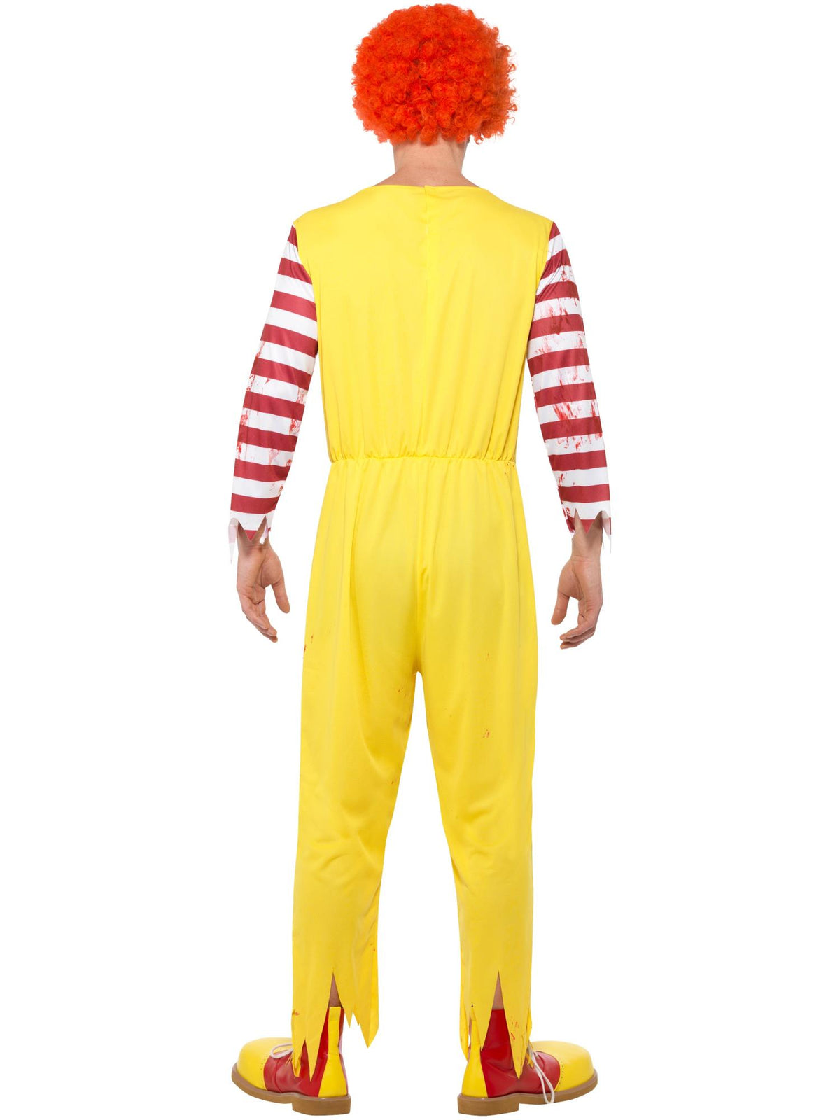 Kreepy Killer Clown Costume, Yellow & Red