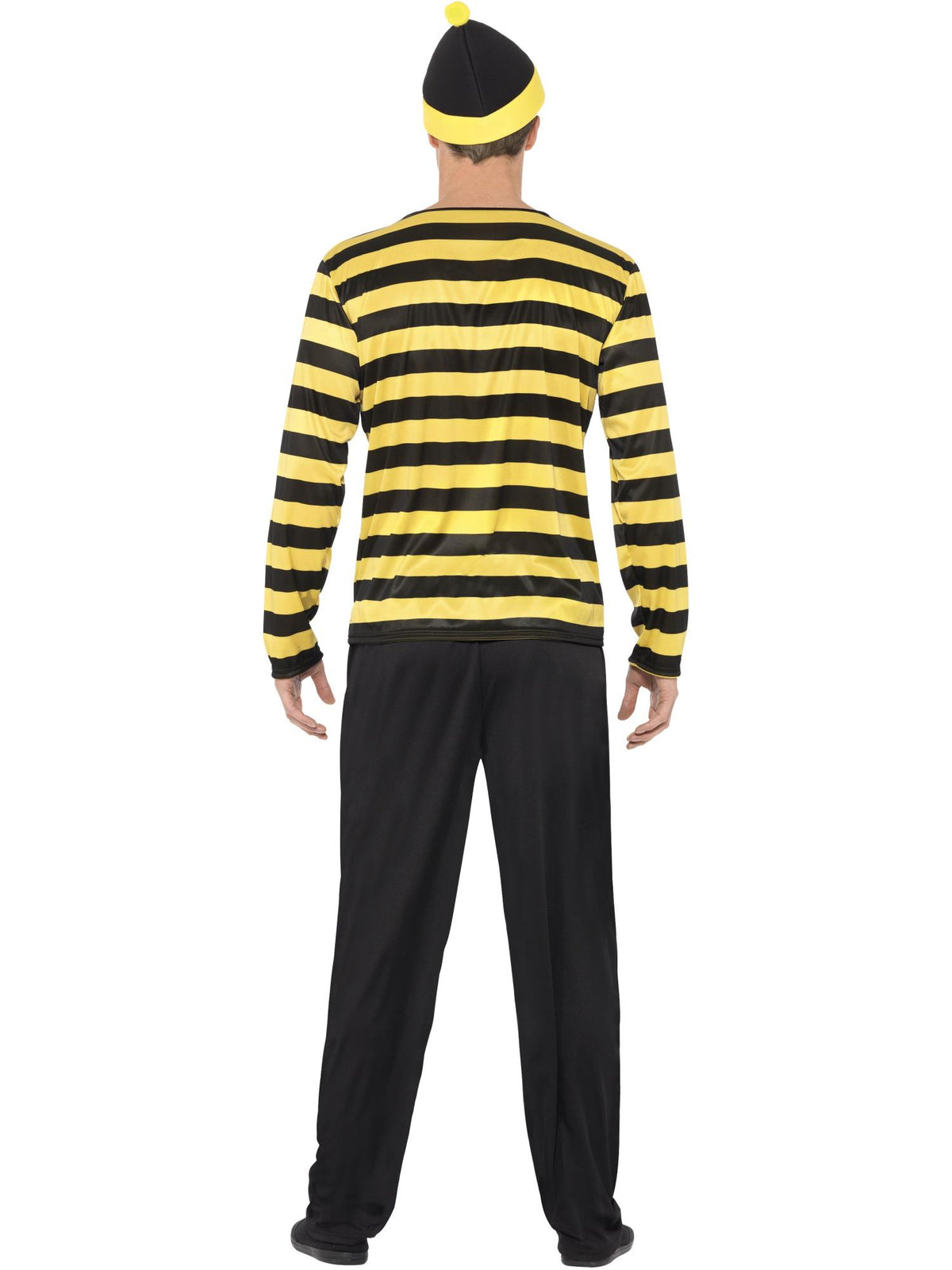 Where's Wally? Odlaw Costume, Black & Yellow