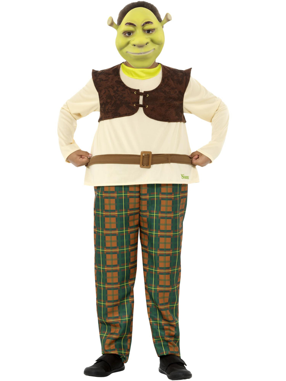 Shrek Kids Deluxe Costume, Green