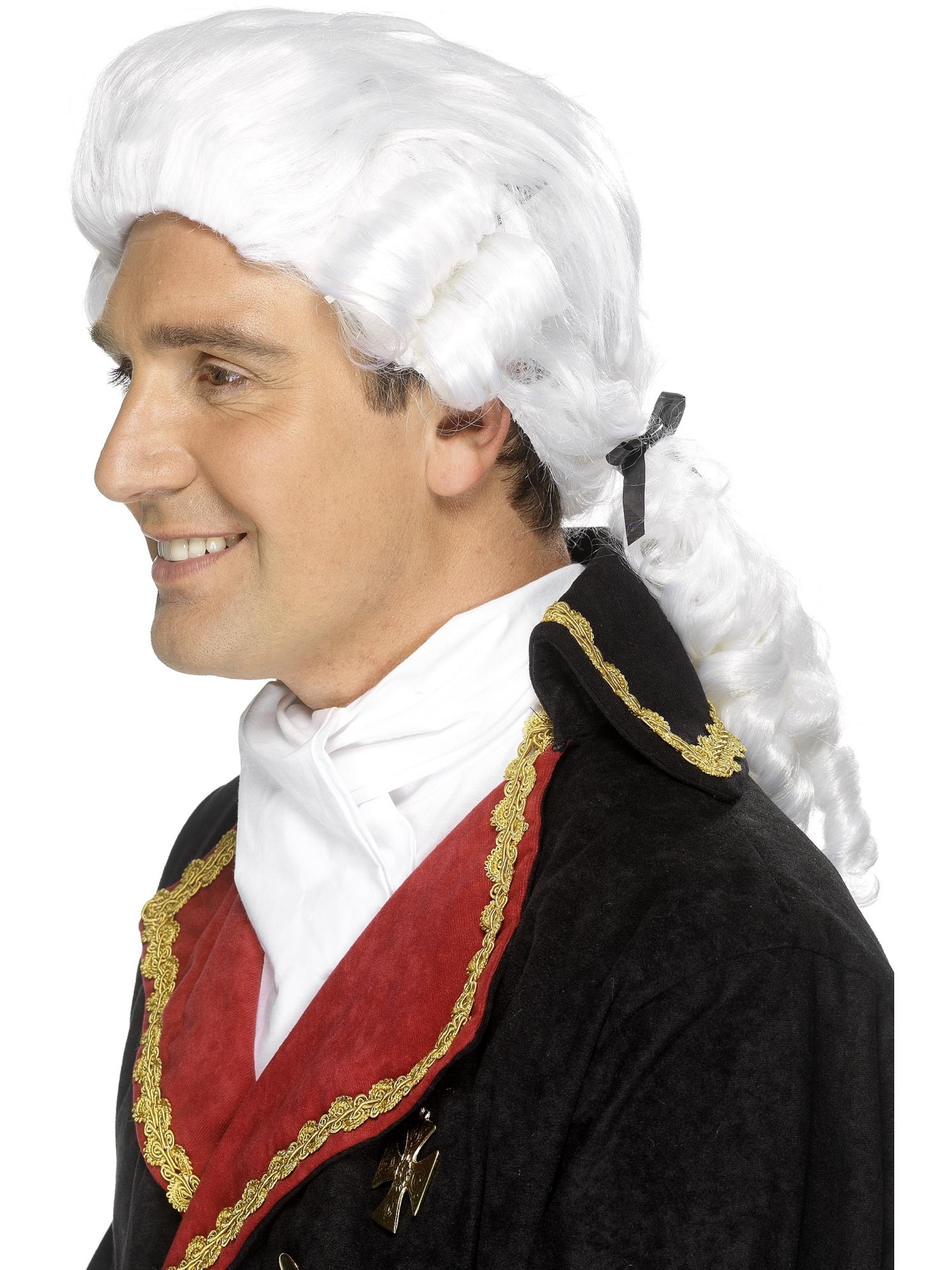 Court Wig, White