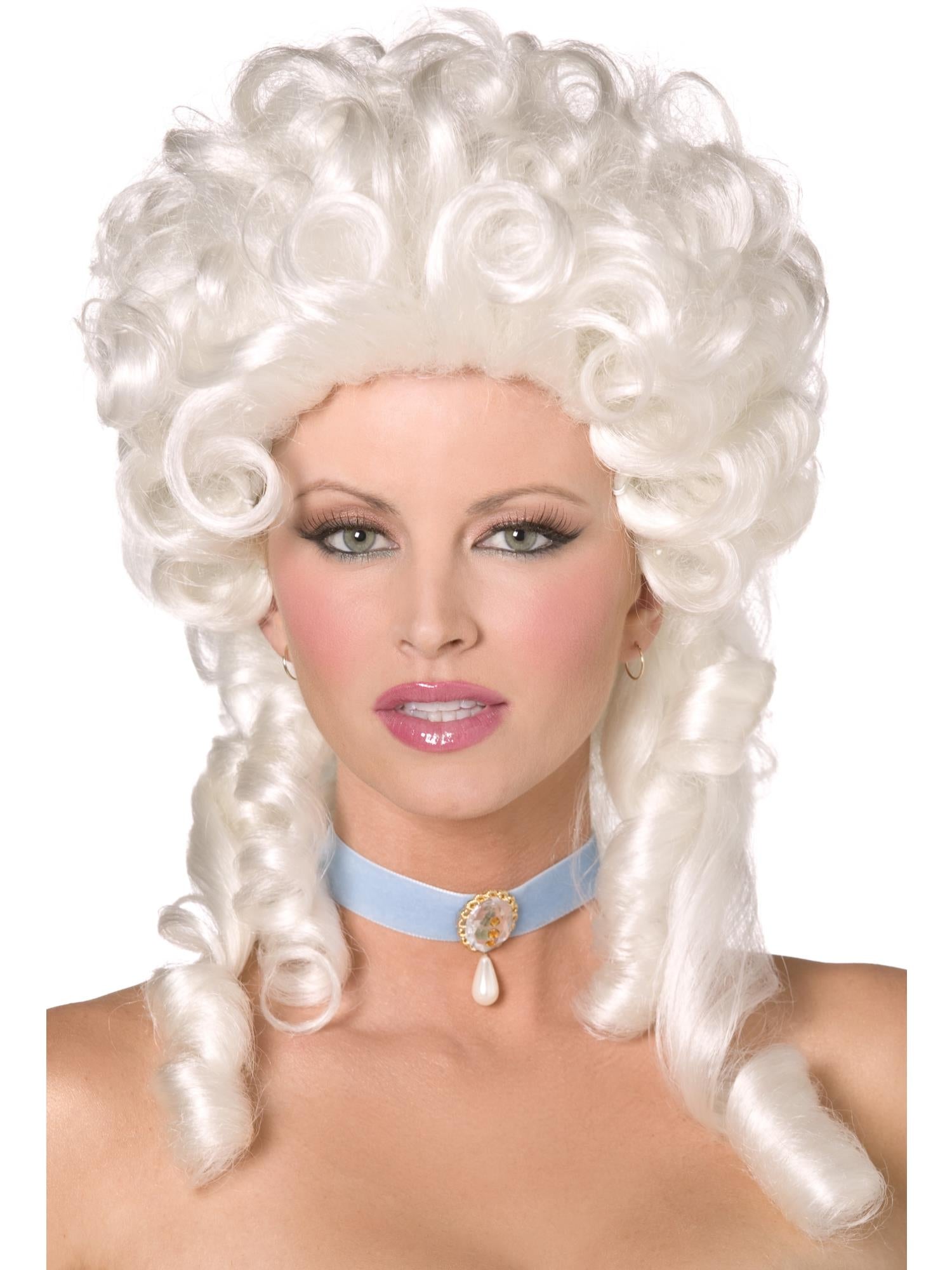 Baroque Wig, White