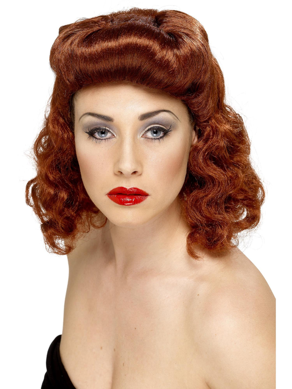 Pin Up Girl Wig, Auburn