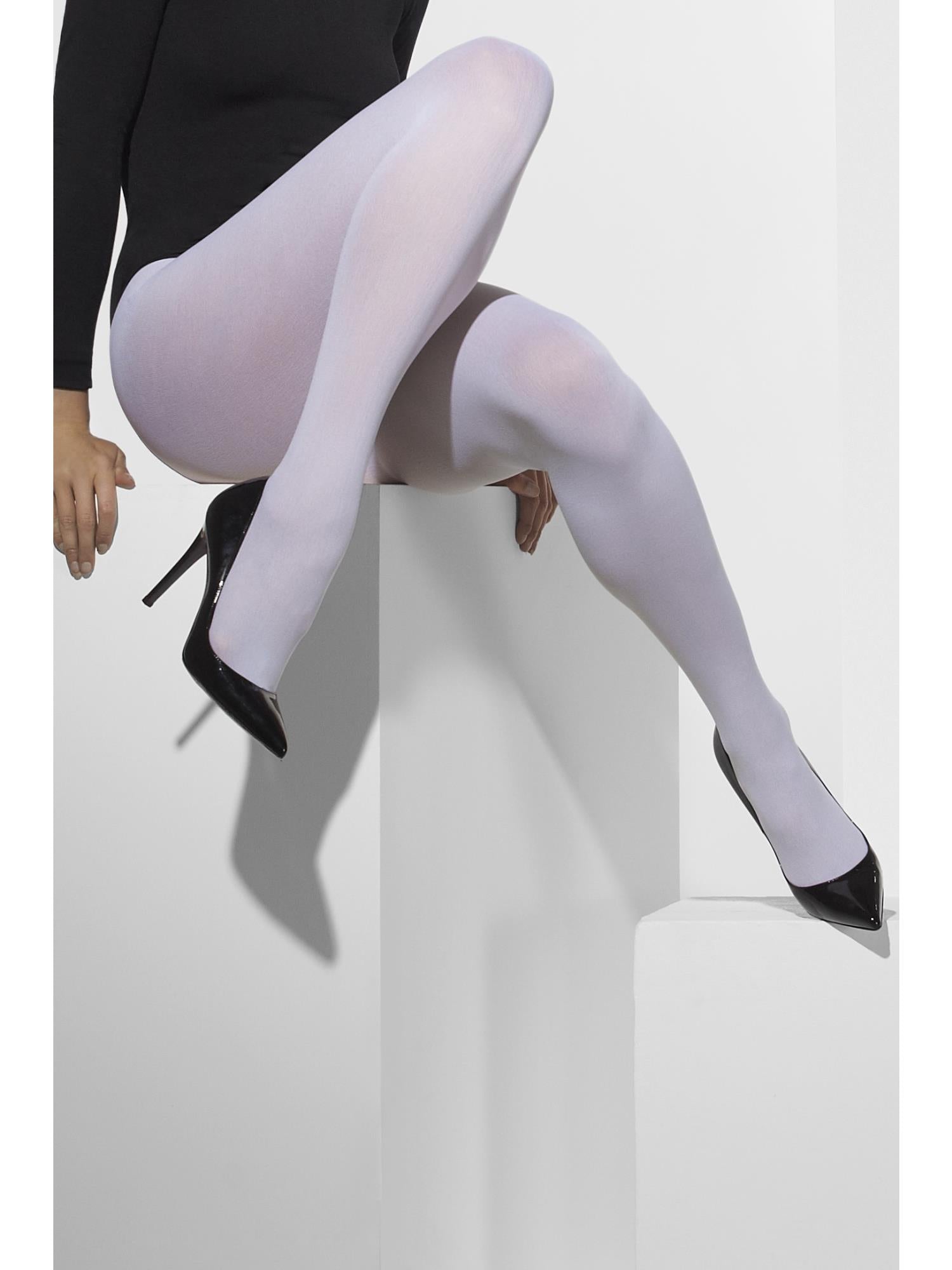 Opaque Tights, White
