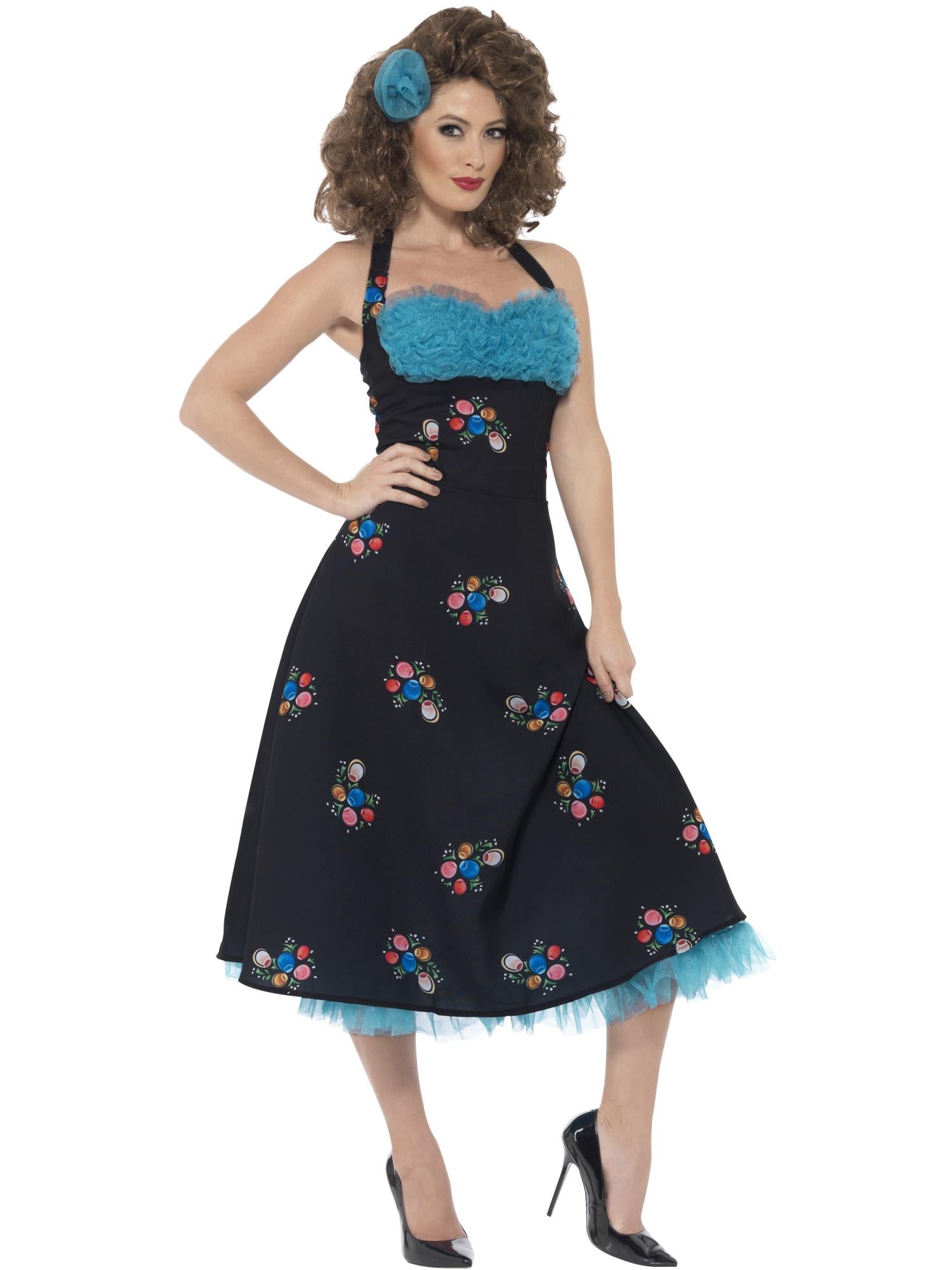 Grease Cha Cha DiGregorio Costume, Black