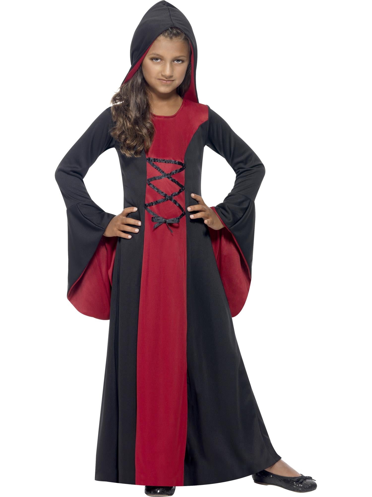 Vamp Costume, Red & Black