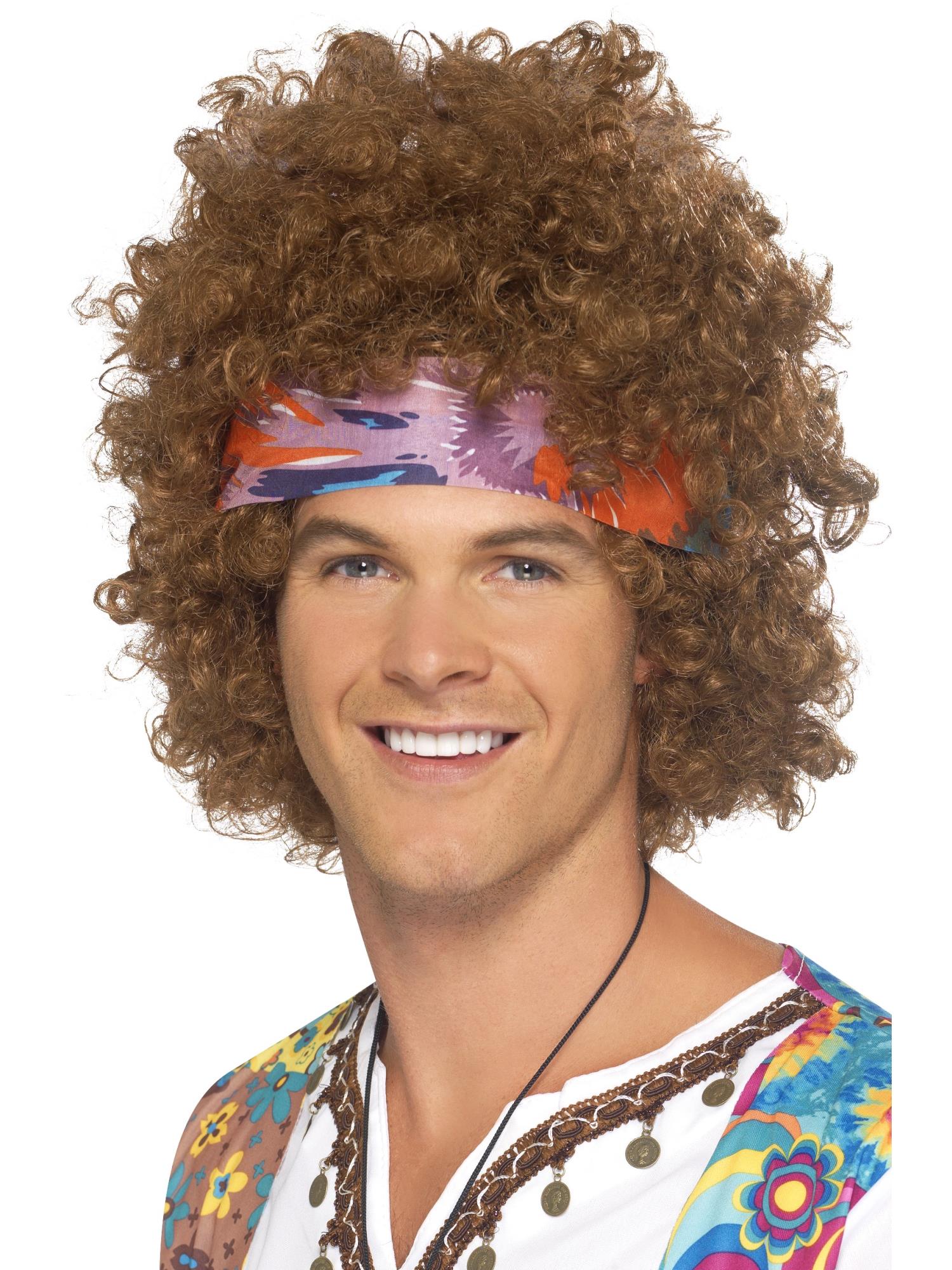Hippie Afro Kit, Brown
