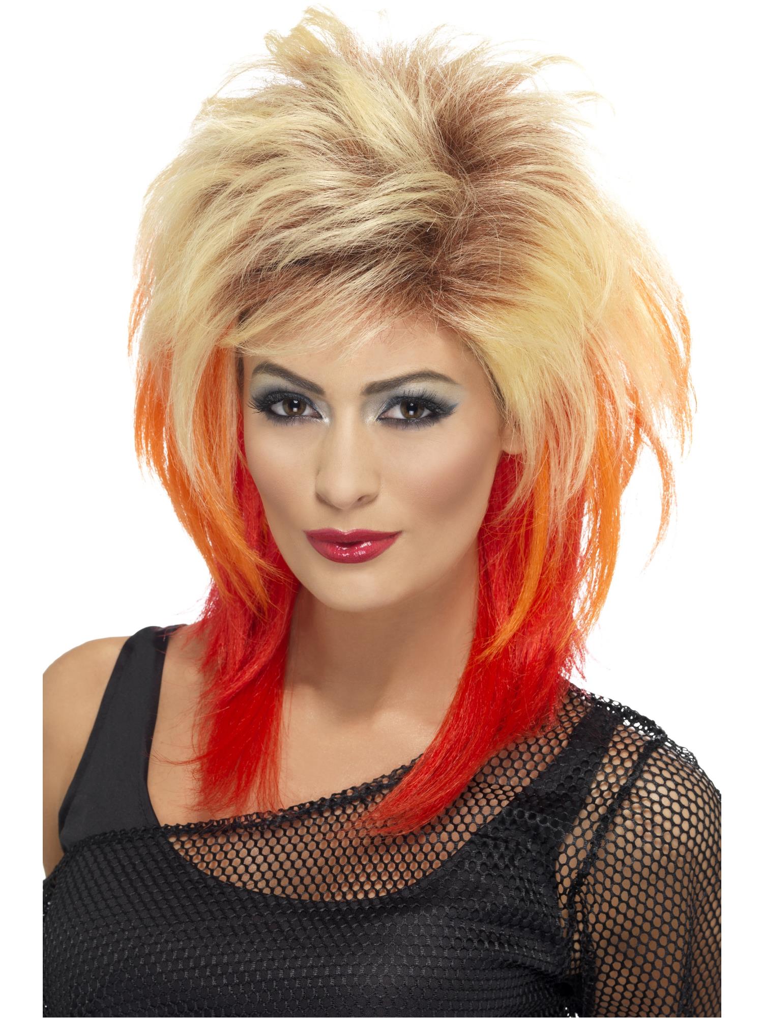 80s Mullet Wig, Blonde