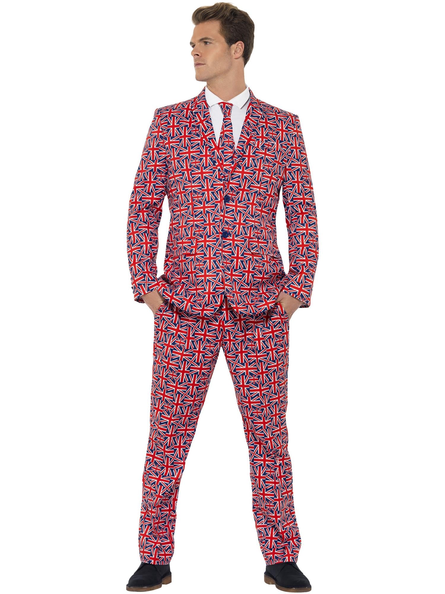 Union Jack Suit, Red
