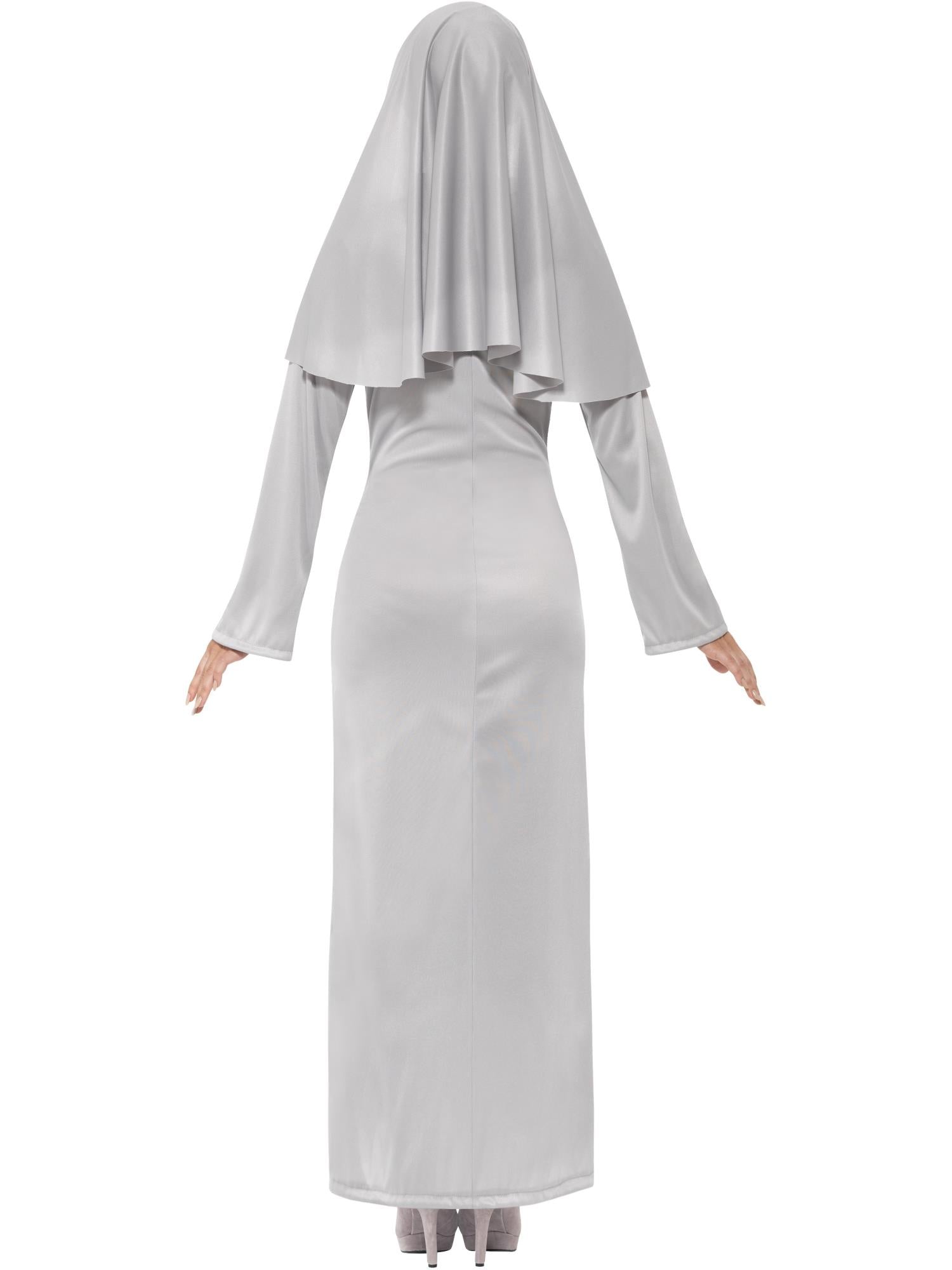 Gothic Nun Costume, Grey