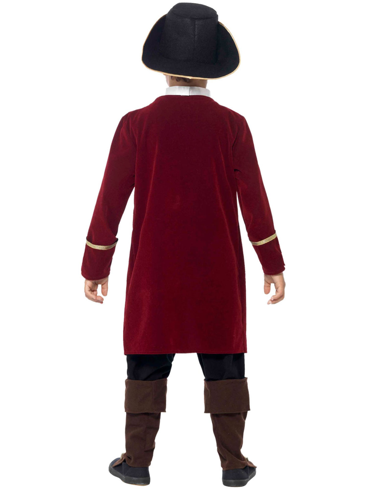 Deluxe Pirate Captain Costume, Black