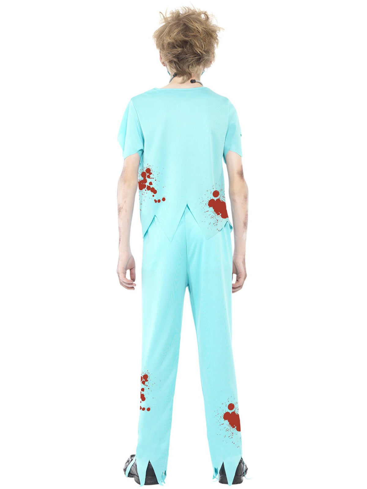 Zombie Surgeon Costume, Blue