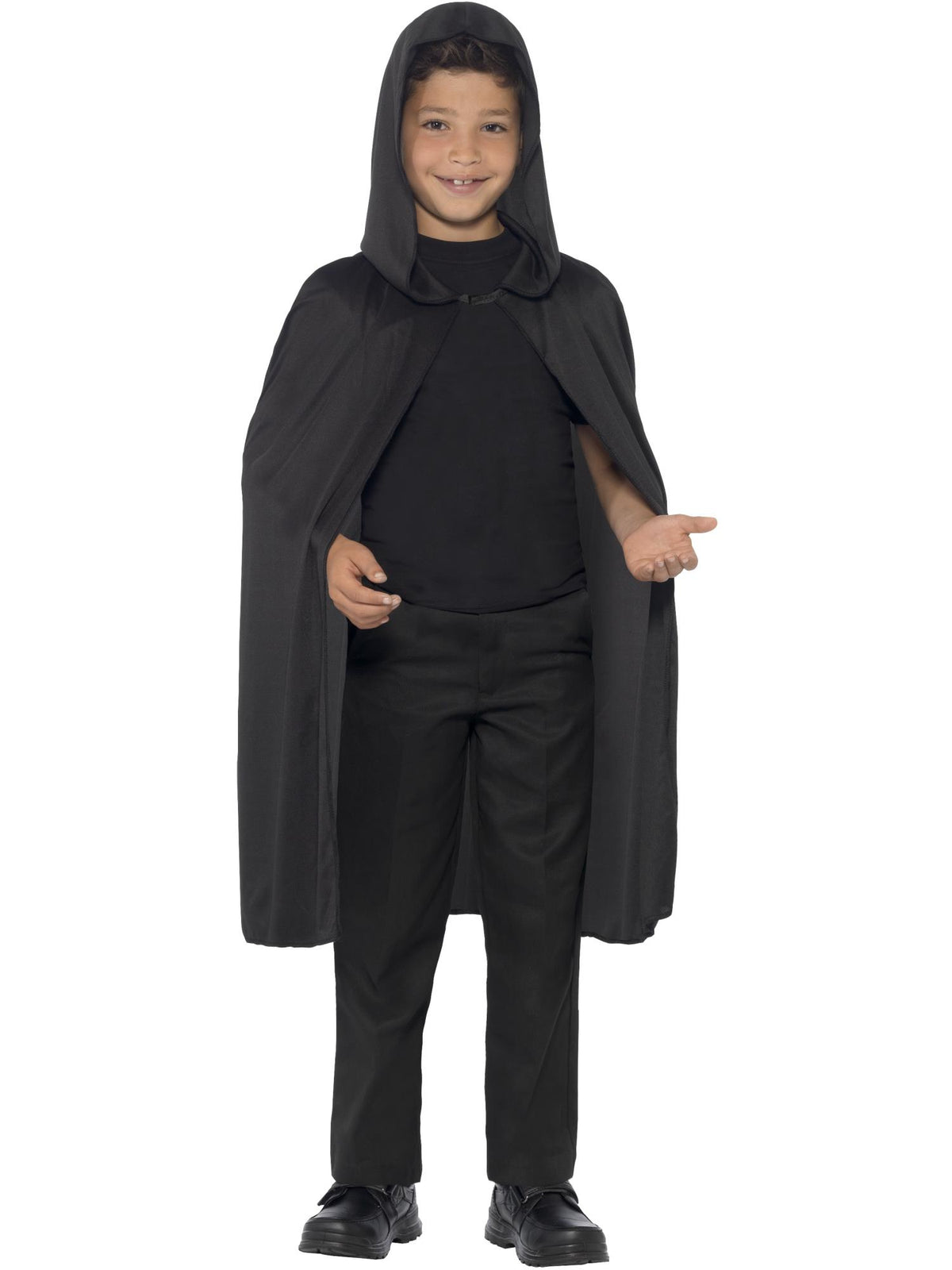 Hooded Cape, Black