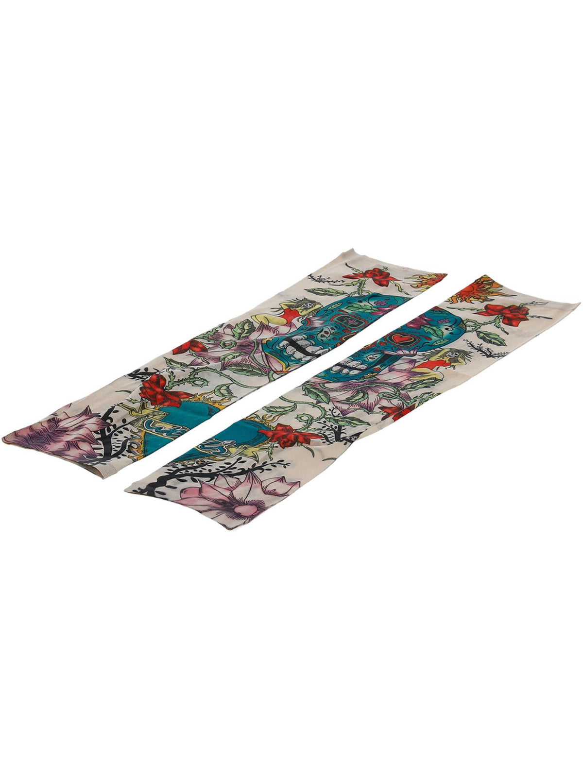 Day of the Dead Tattoo Sleeve, Multi-Coloured