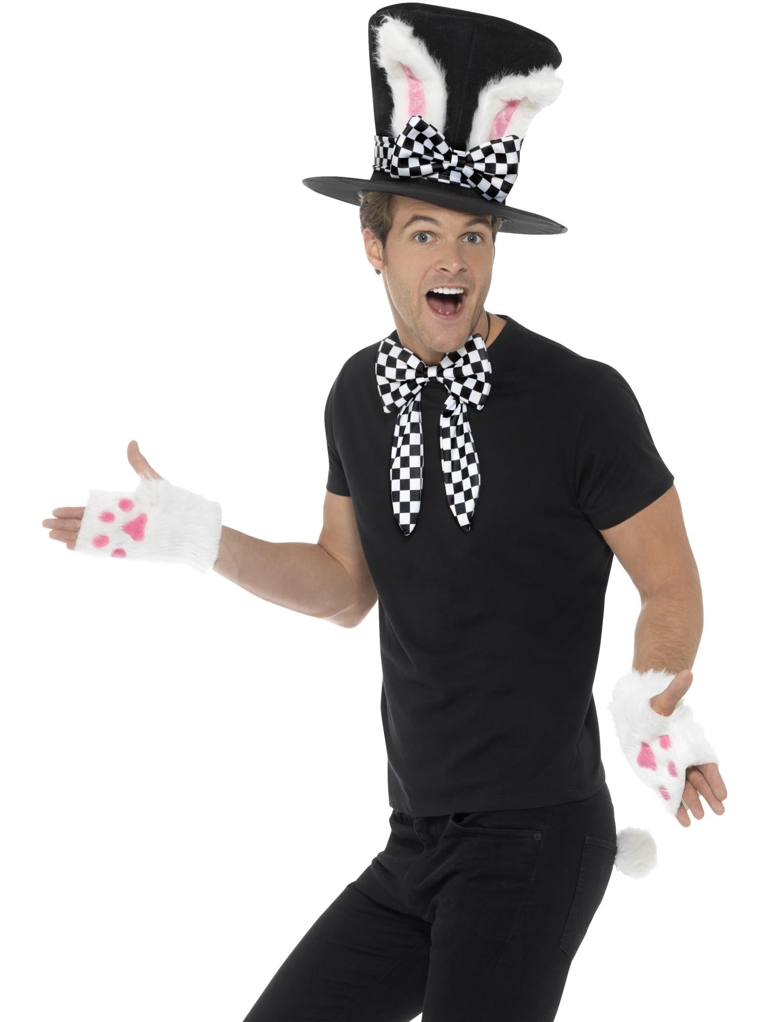 Tea Party March Hare Kit, Black & White