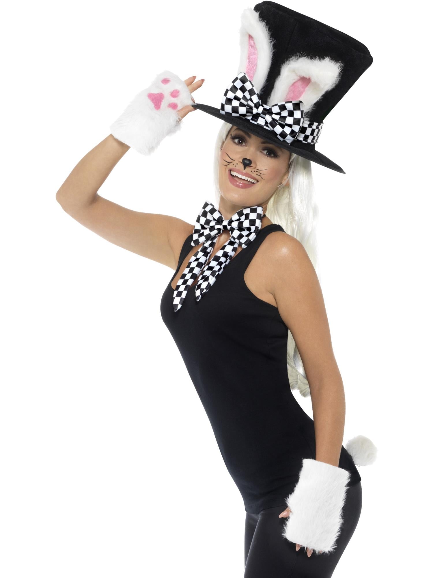 Tea Party March Hare Kit, Black & White