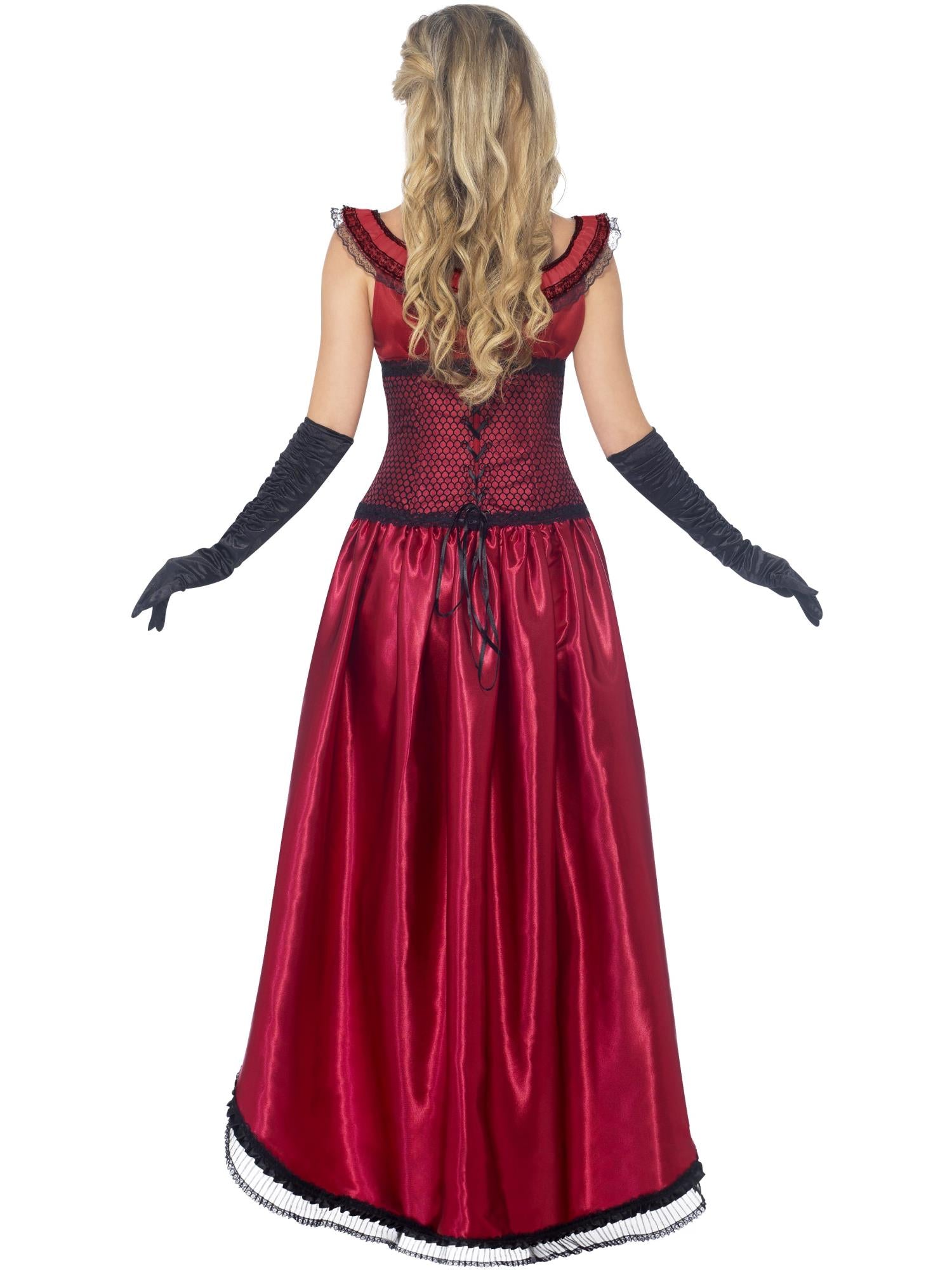 Deluxe Western Authentic Brothel Babe Costume, Bur