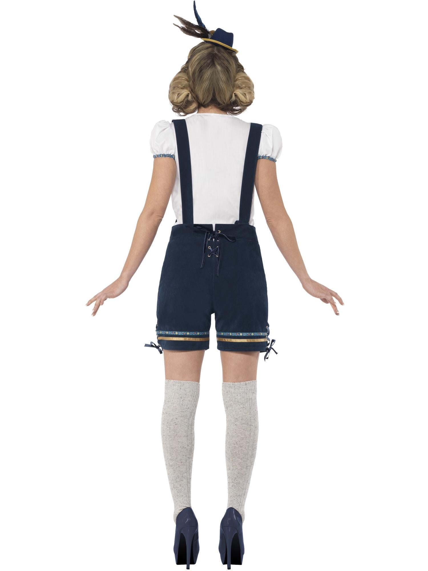 Deluxe Traditional  Bavarian Costume, Blue