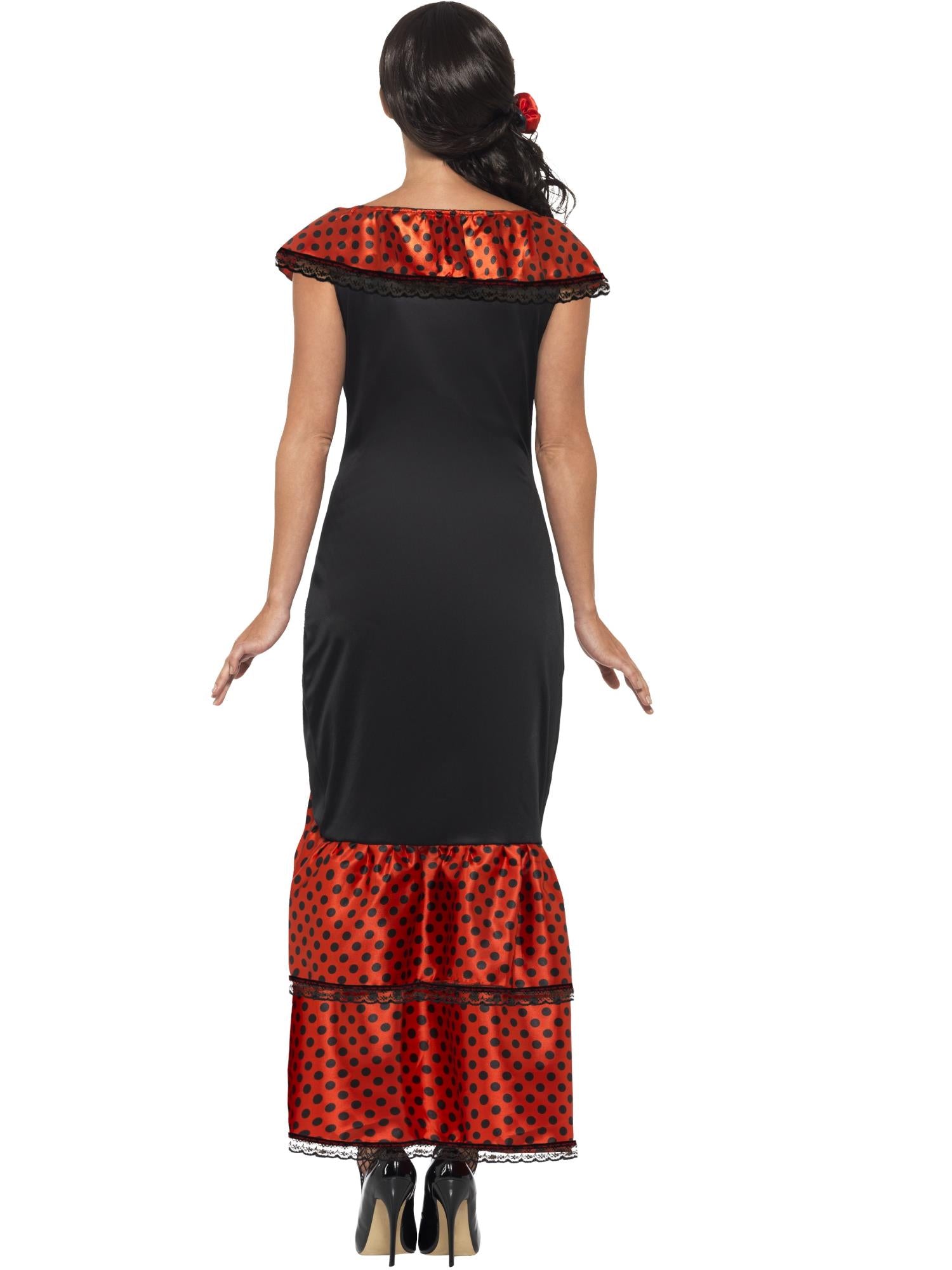 Flamenco Senorita Costume, Black